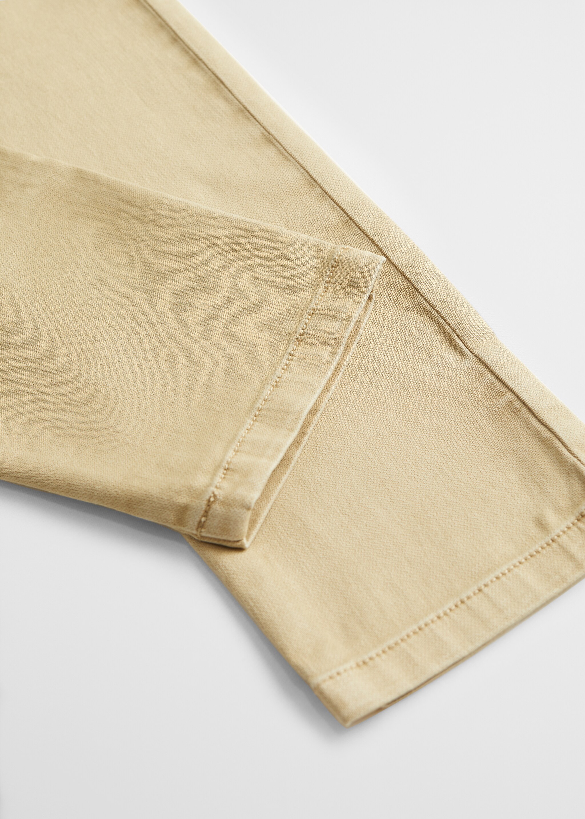 Straight flannel trousers - Details of the article 8