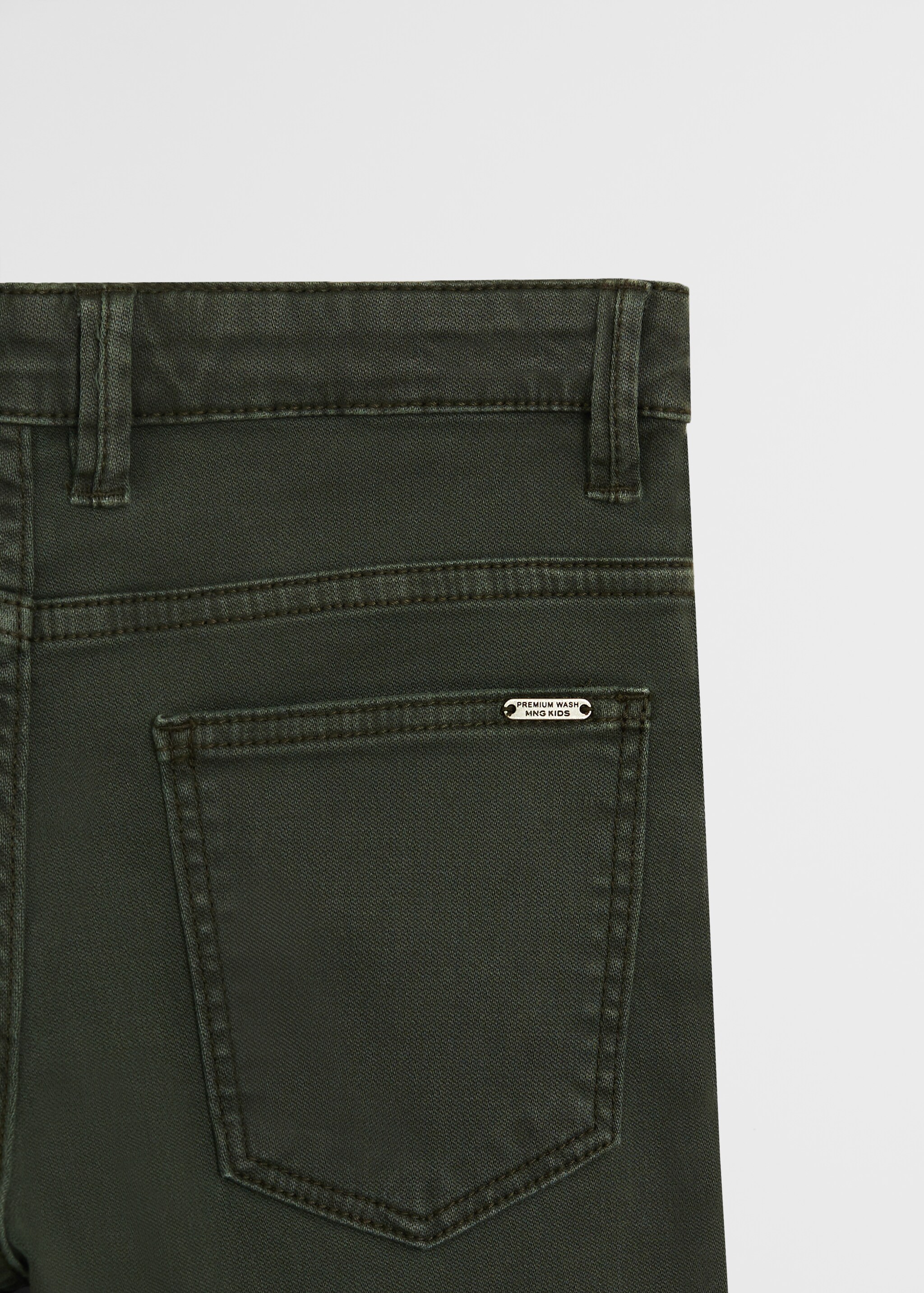 Straight flannel trousers - Details of the article 8