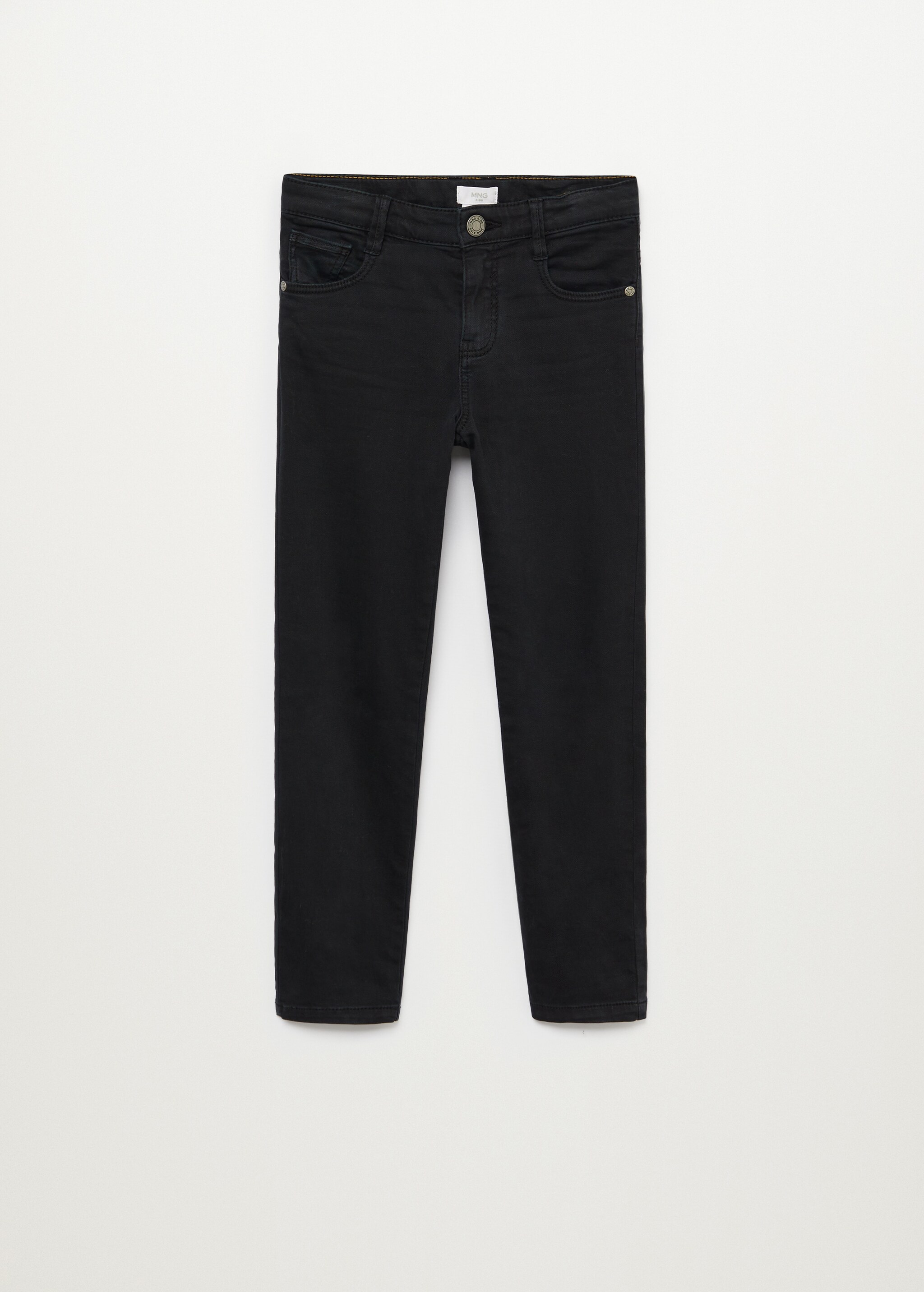 Straight flannel trousers - Article without model