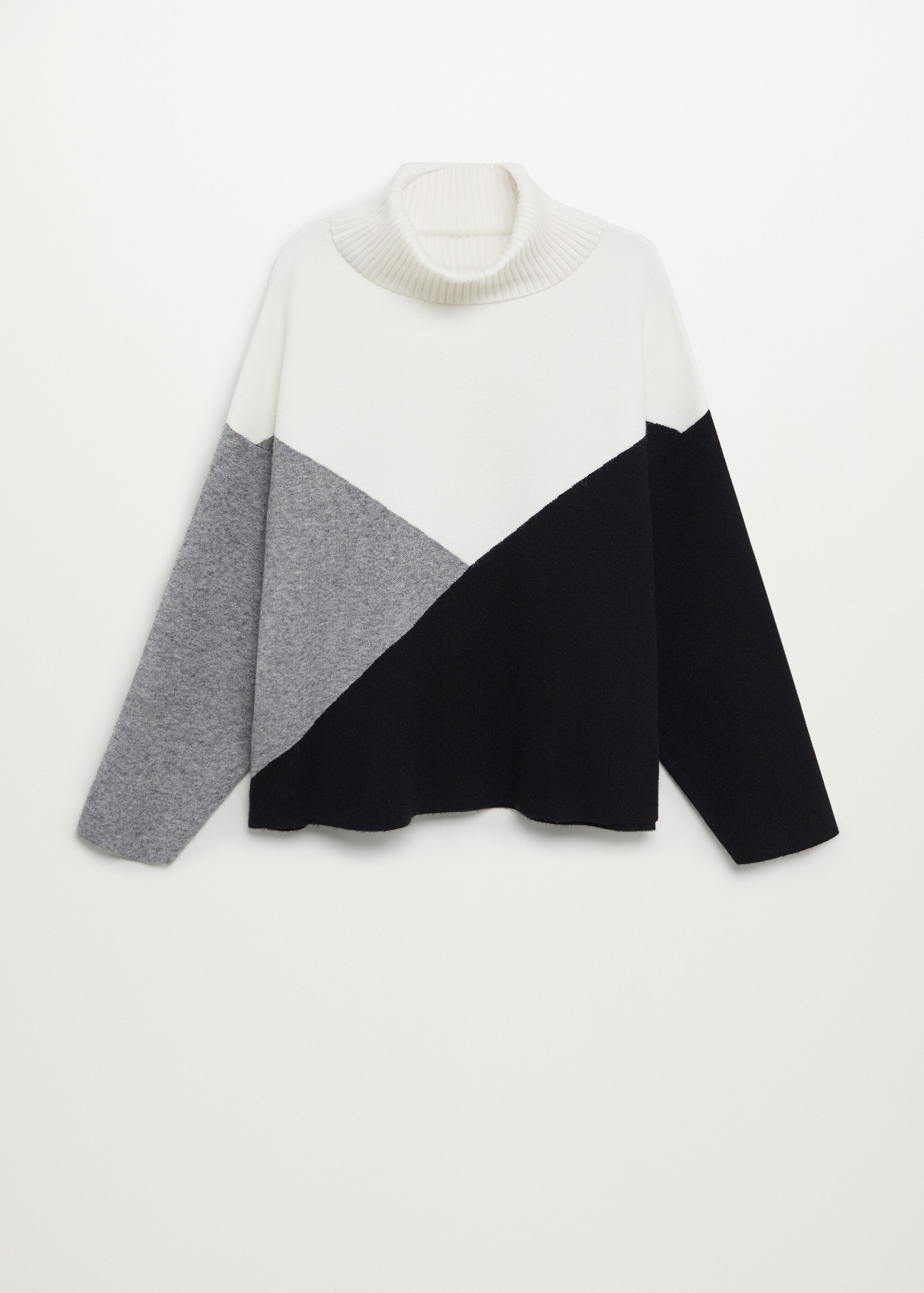 Pull-over maille tricolore - Article sans modèle