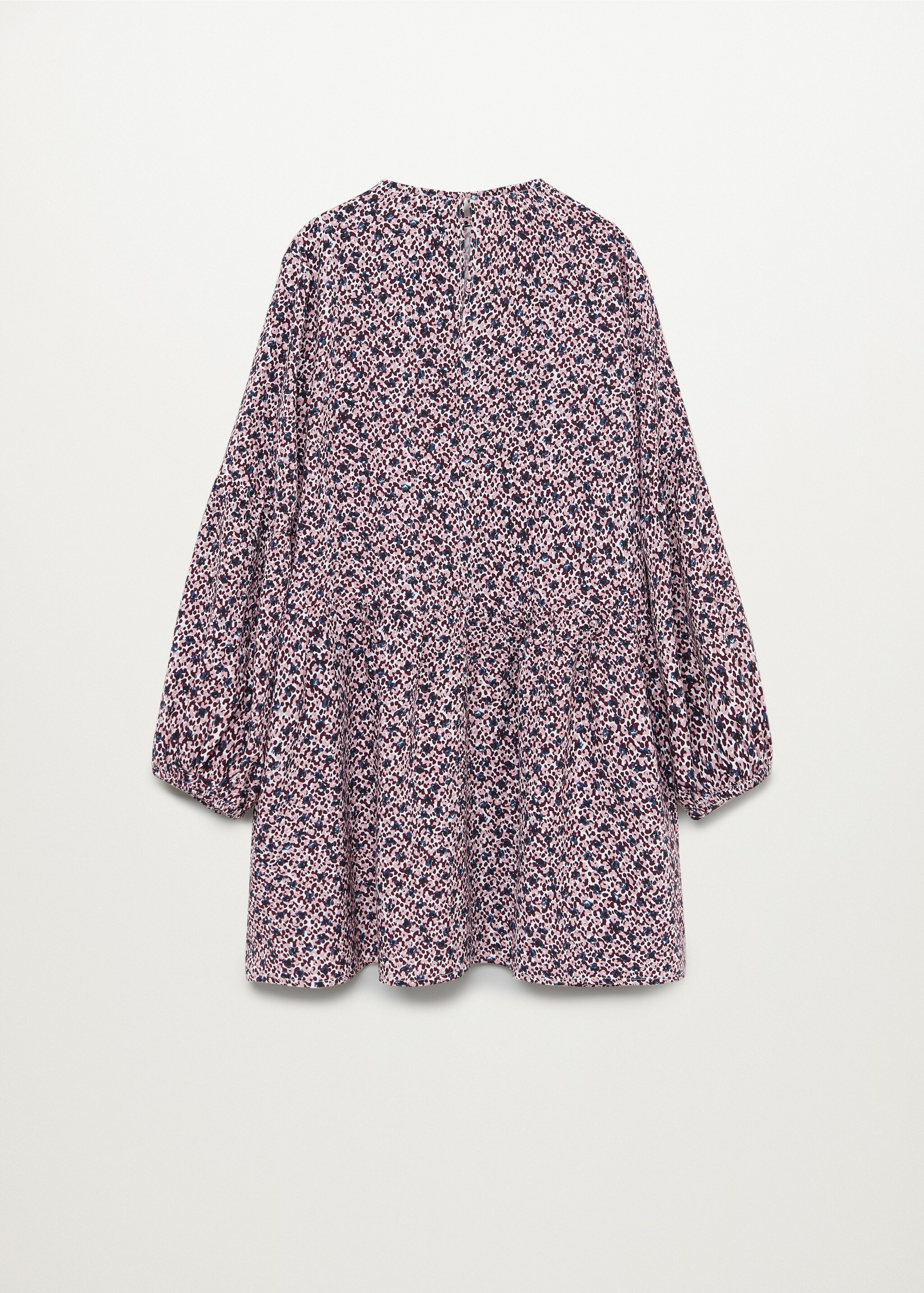 Rochie cu imprimeu floral - Spatele articolului