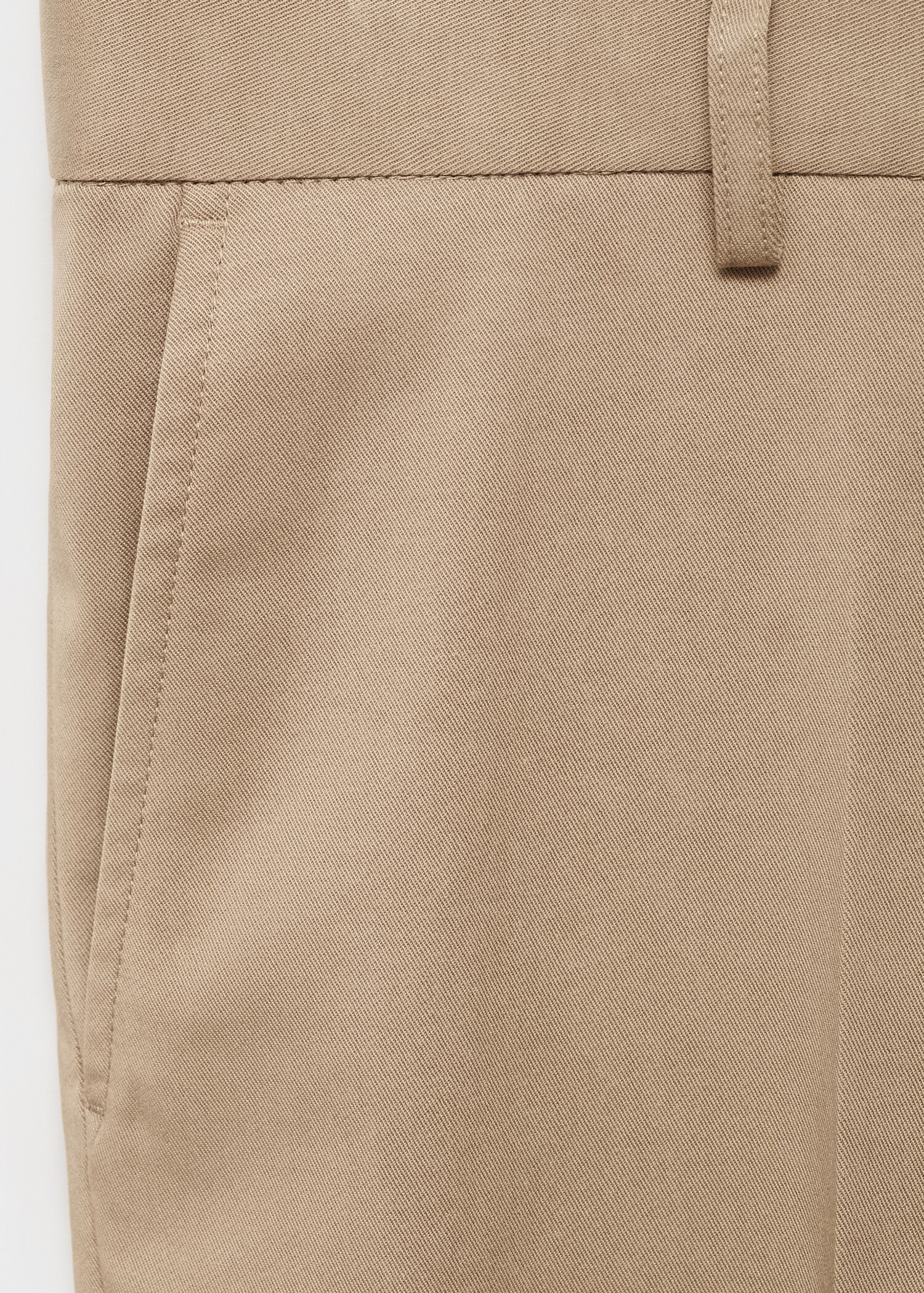 Stretch fabric slim-fit trousers - Details of the article 8