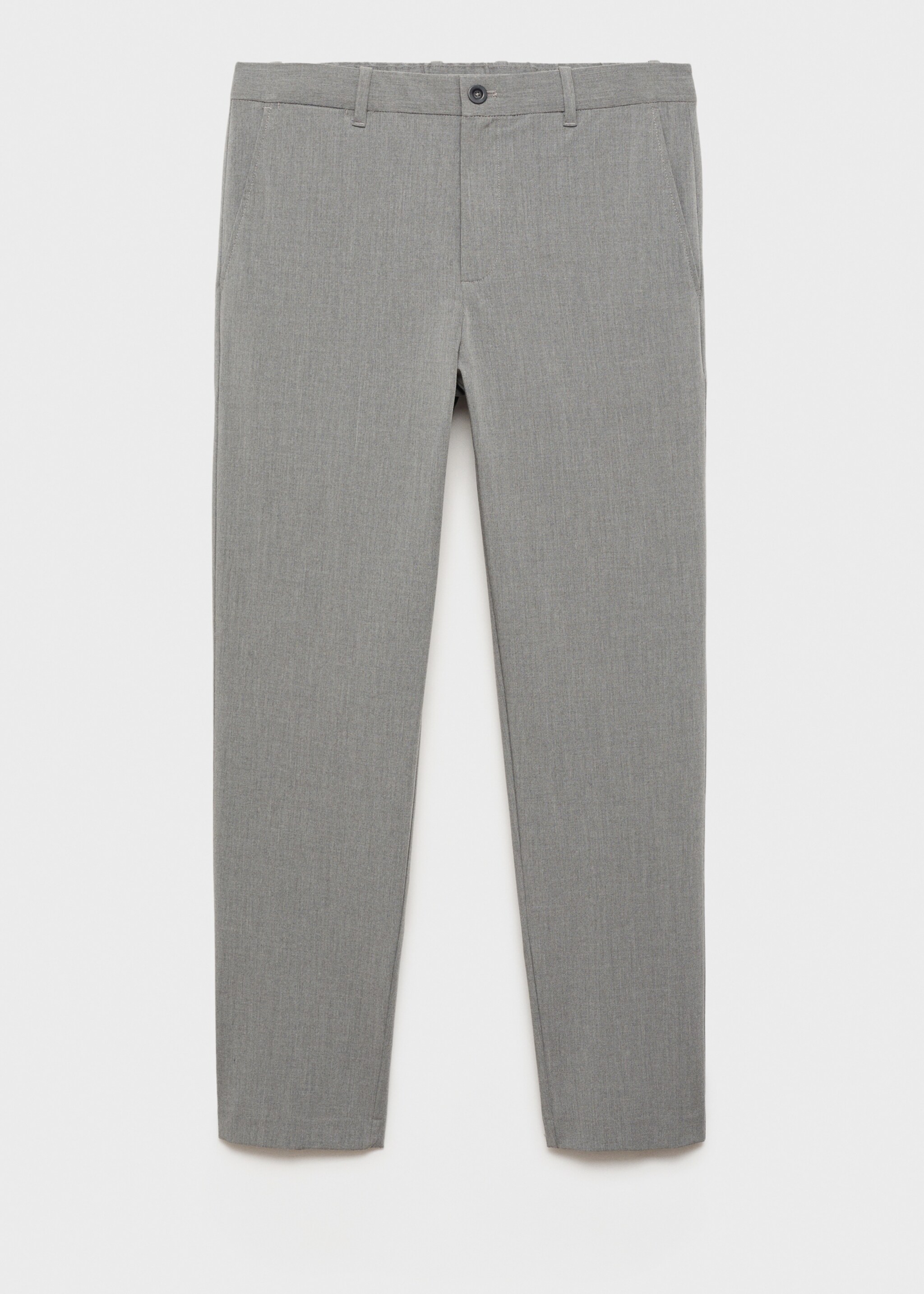 Comfort stretch slim-fit broek - Artikel zonder model, Grijs. Ref: 77014436-00.