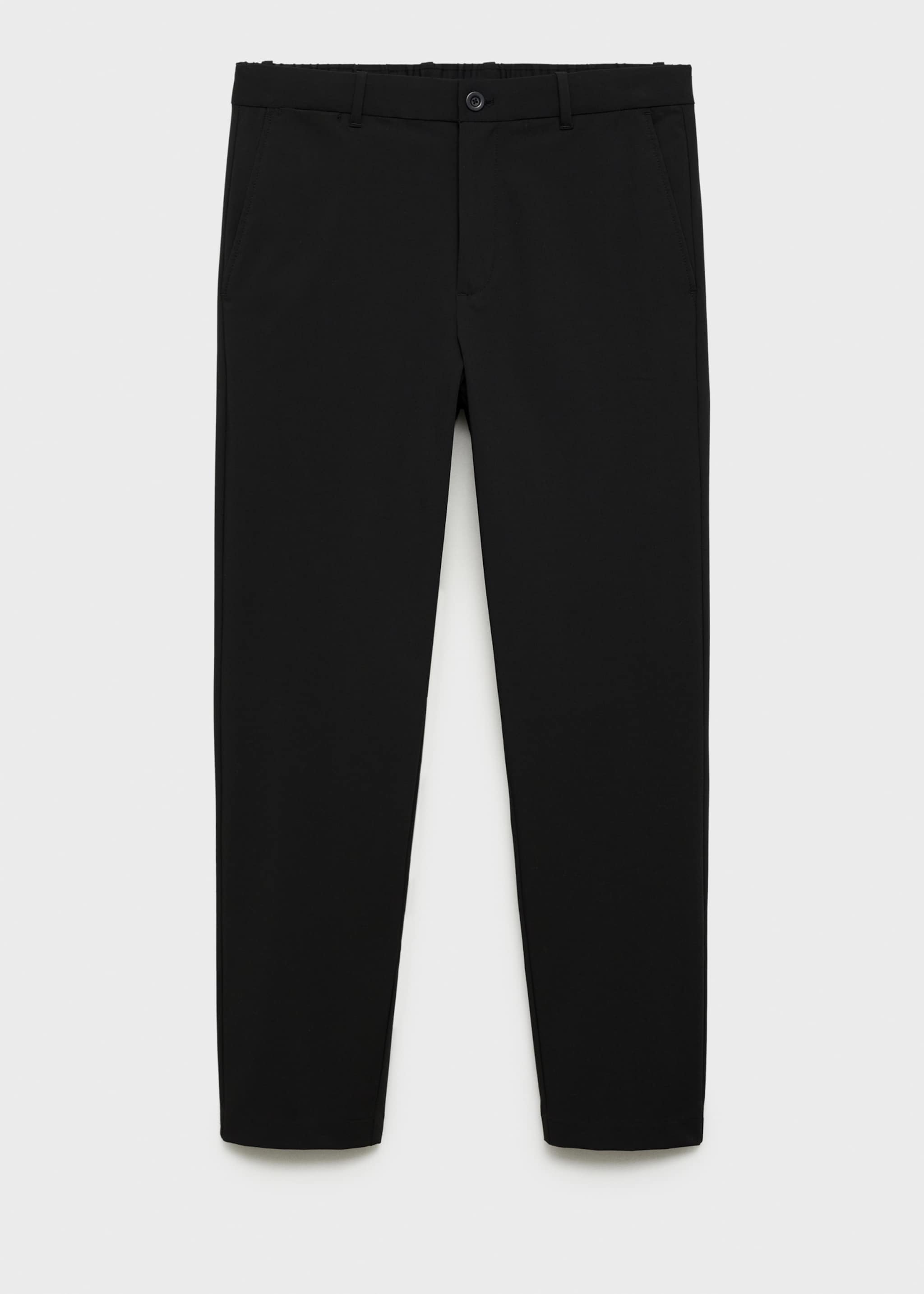 Pantalón slim fit comfort stretch - Artículo sin modelo, Negro. Ref: 77014436-00.