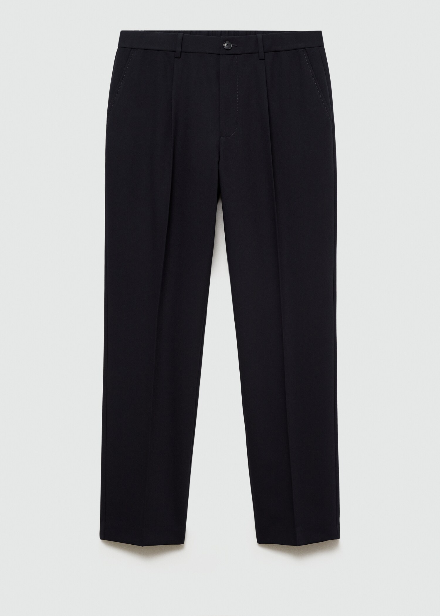 Pantalon regular-fit fluide pinces - Article sans modèle