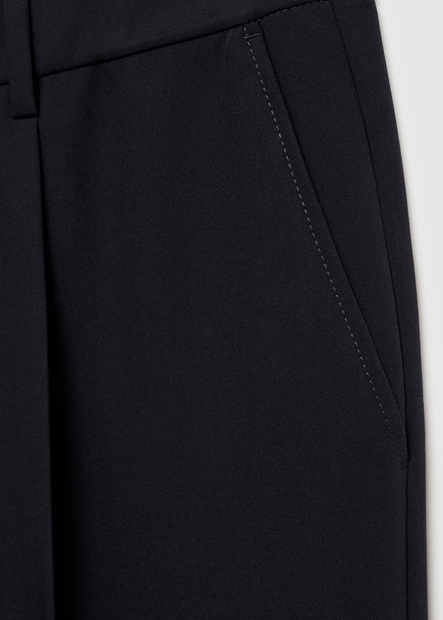 Pantalon regular-fit fluide pinces - Détail de l'article 0