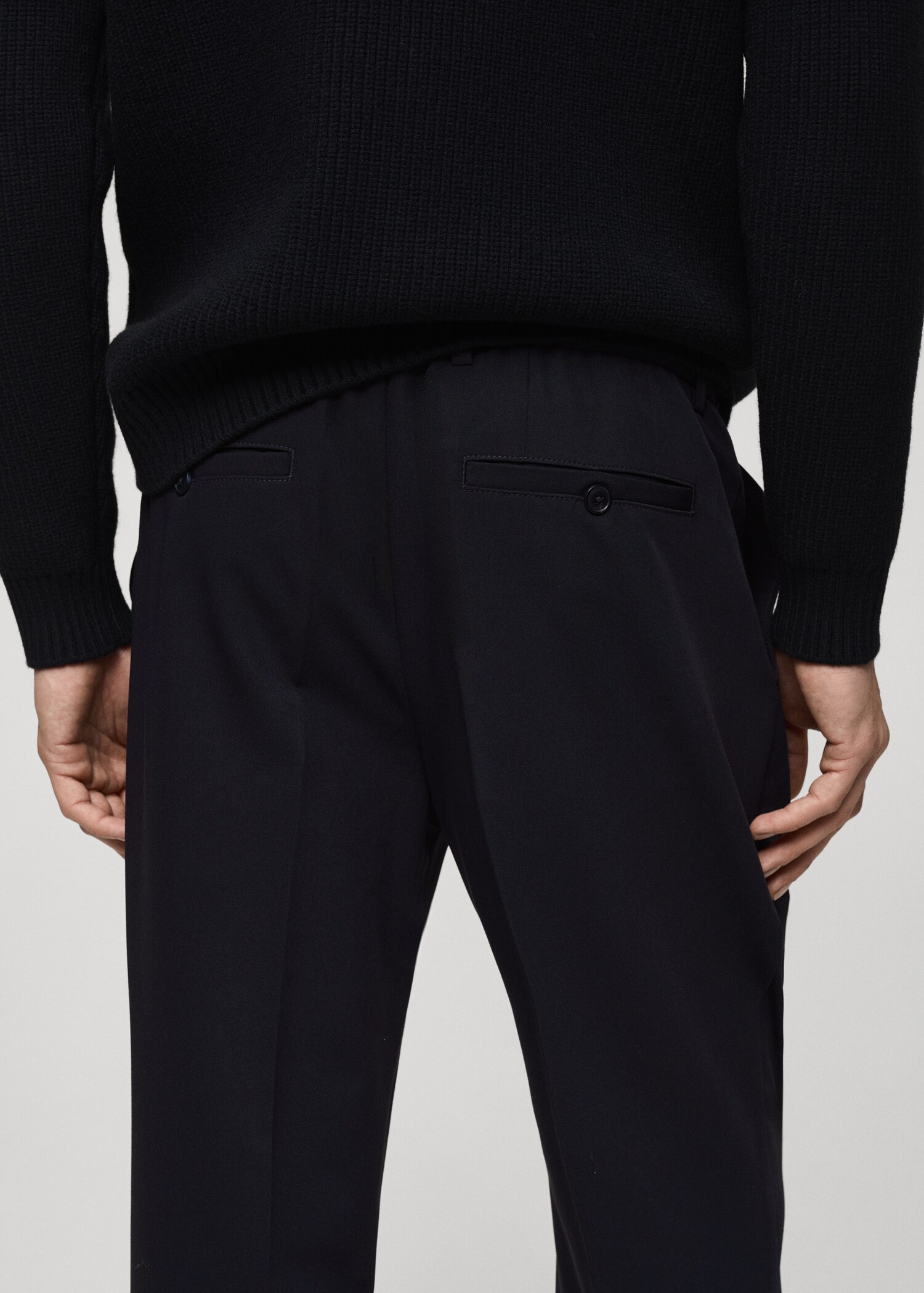 Pantalon regular-fit fluide pinces - Détail de l'article 6