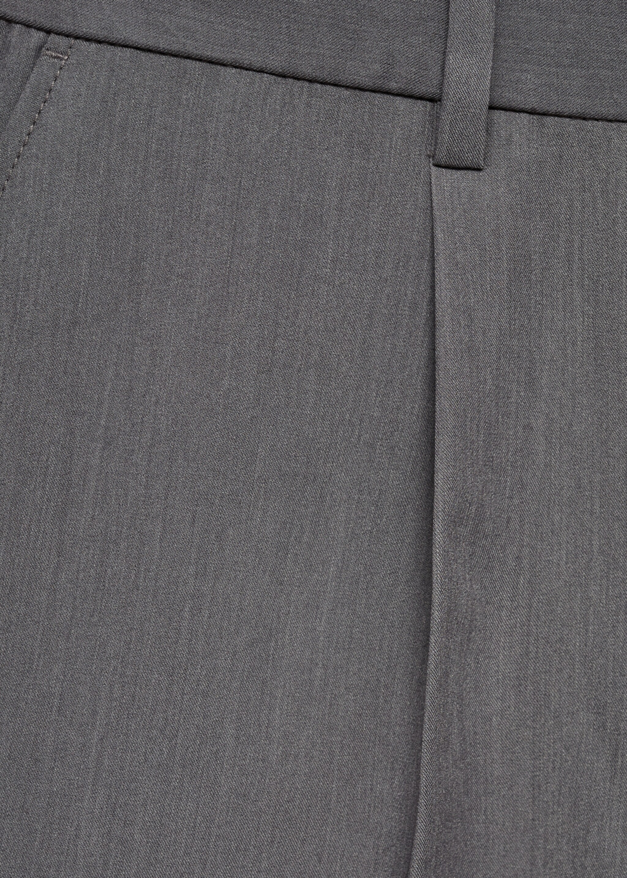 Pantalon regular-fit fluide pinces - Détail de l'article 0, Gris. Ref: 77014437-00.