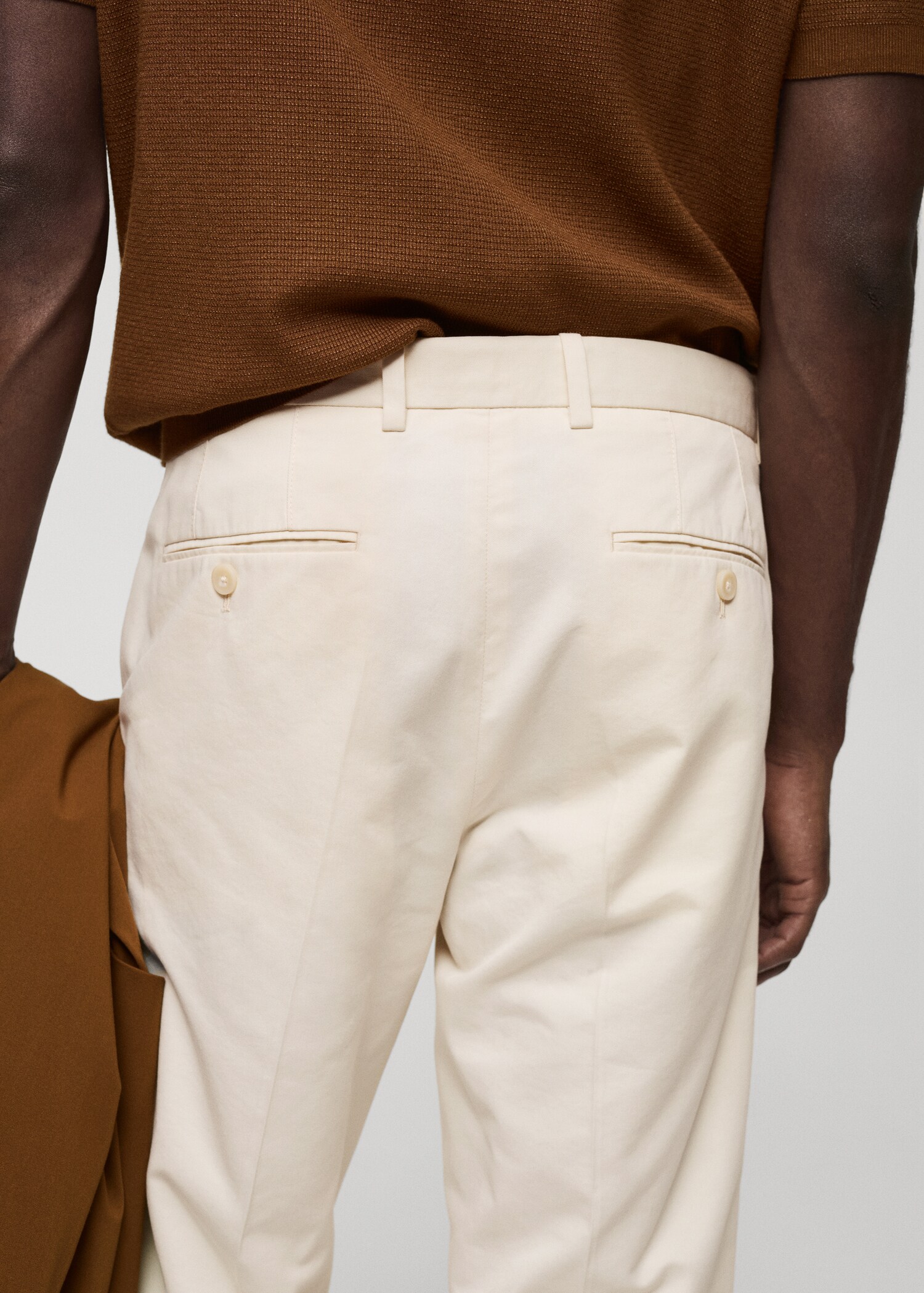 Pantalon regular-fit coton Tencel - Détail de l'article 6