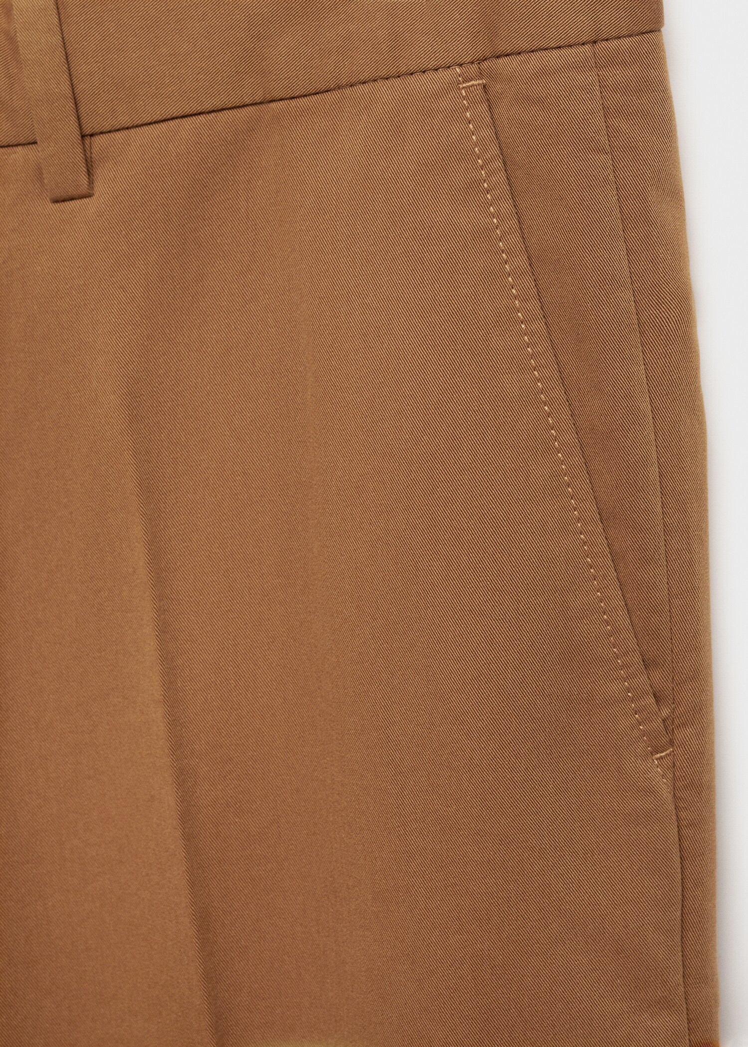 Pantalon regular-fit coton Tencel - Détail de l'article 0