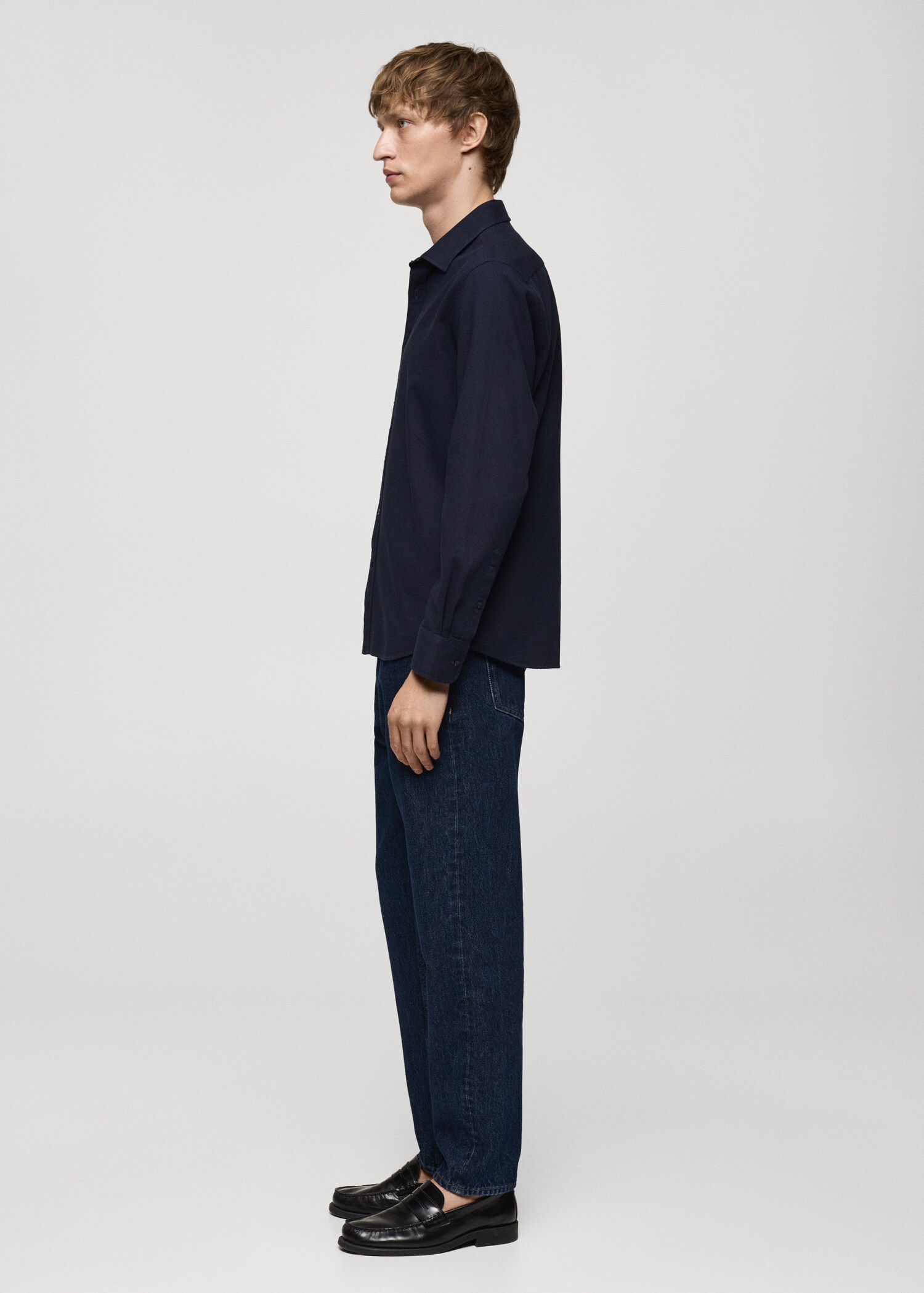 100% cotton regular-fit shirt - Details of the article 2