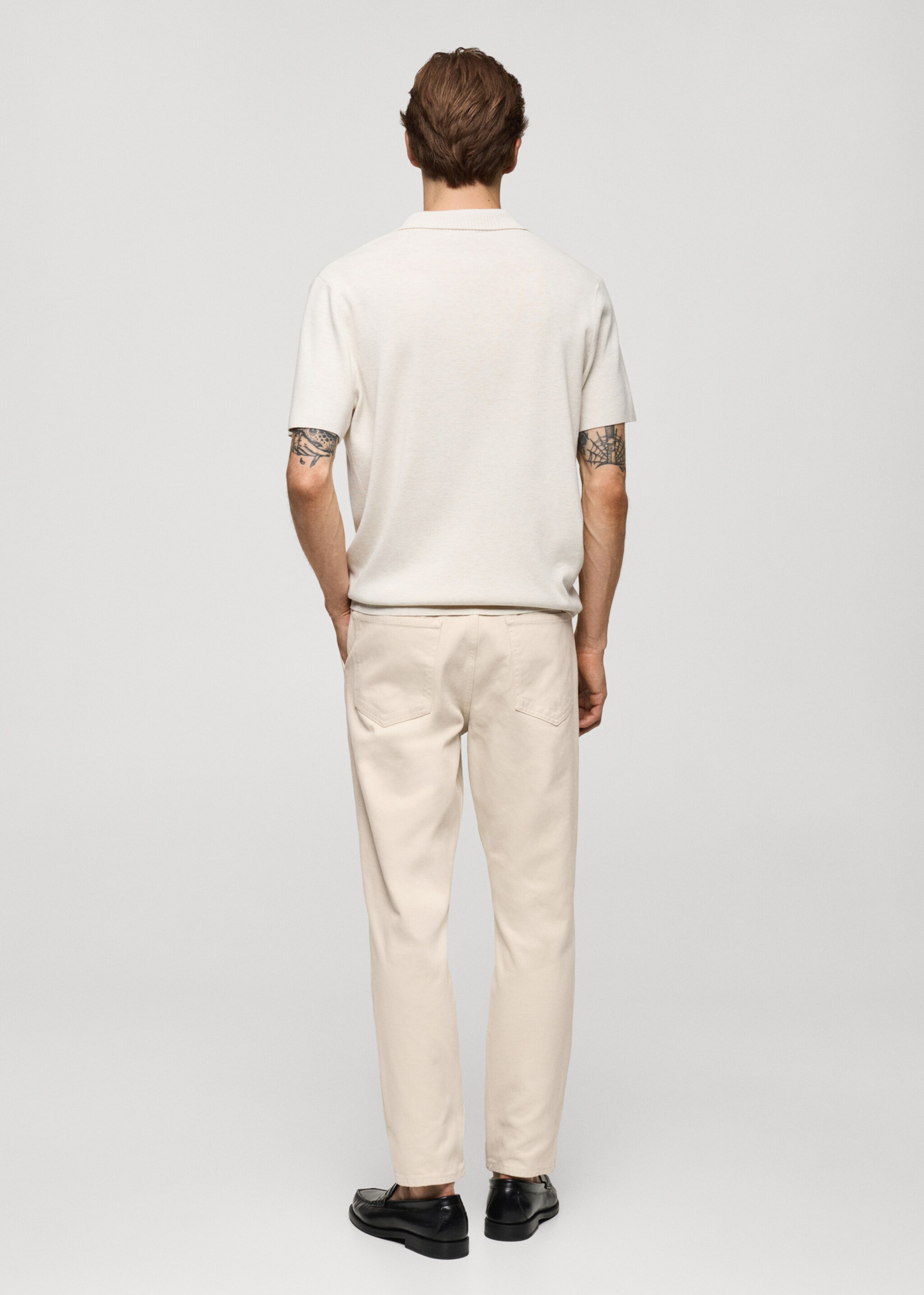 Texà pinces tapered fit - Revers de l'article
