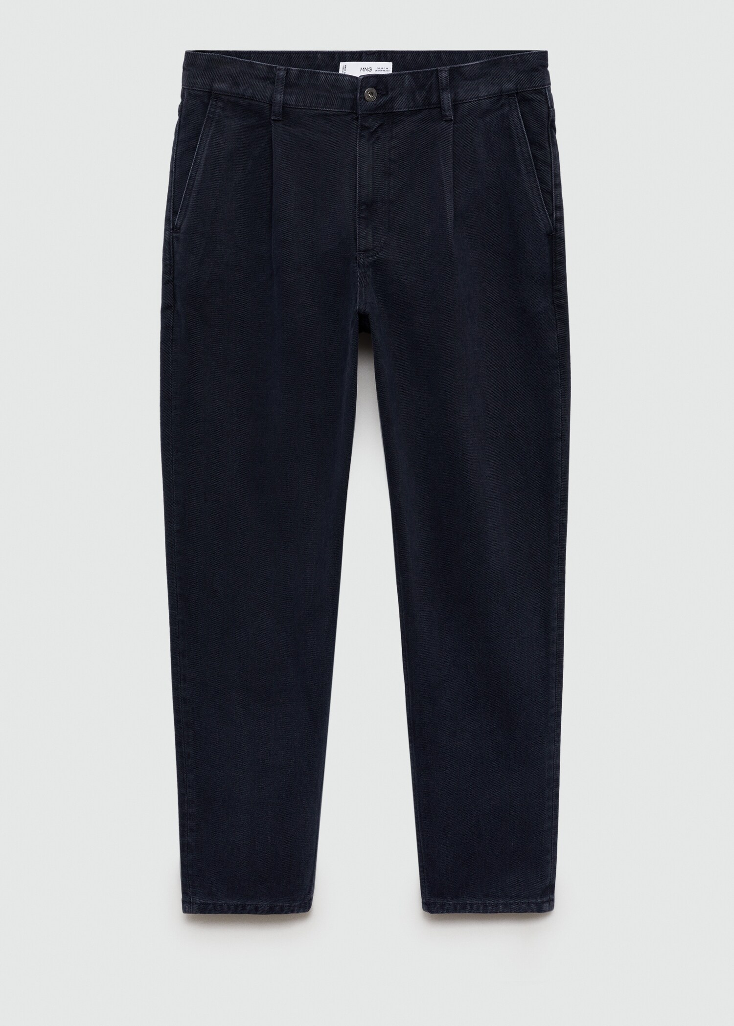 Tejano pinzas tapered fit - Artículo sin modelo
