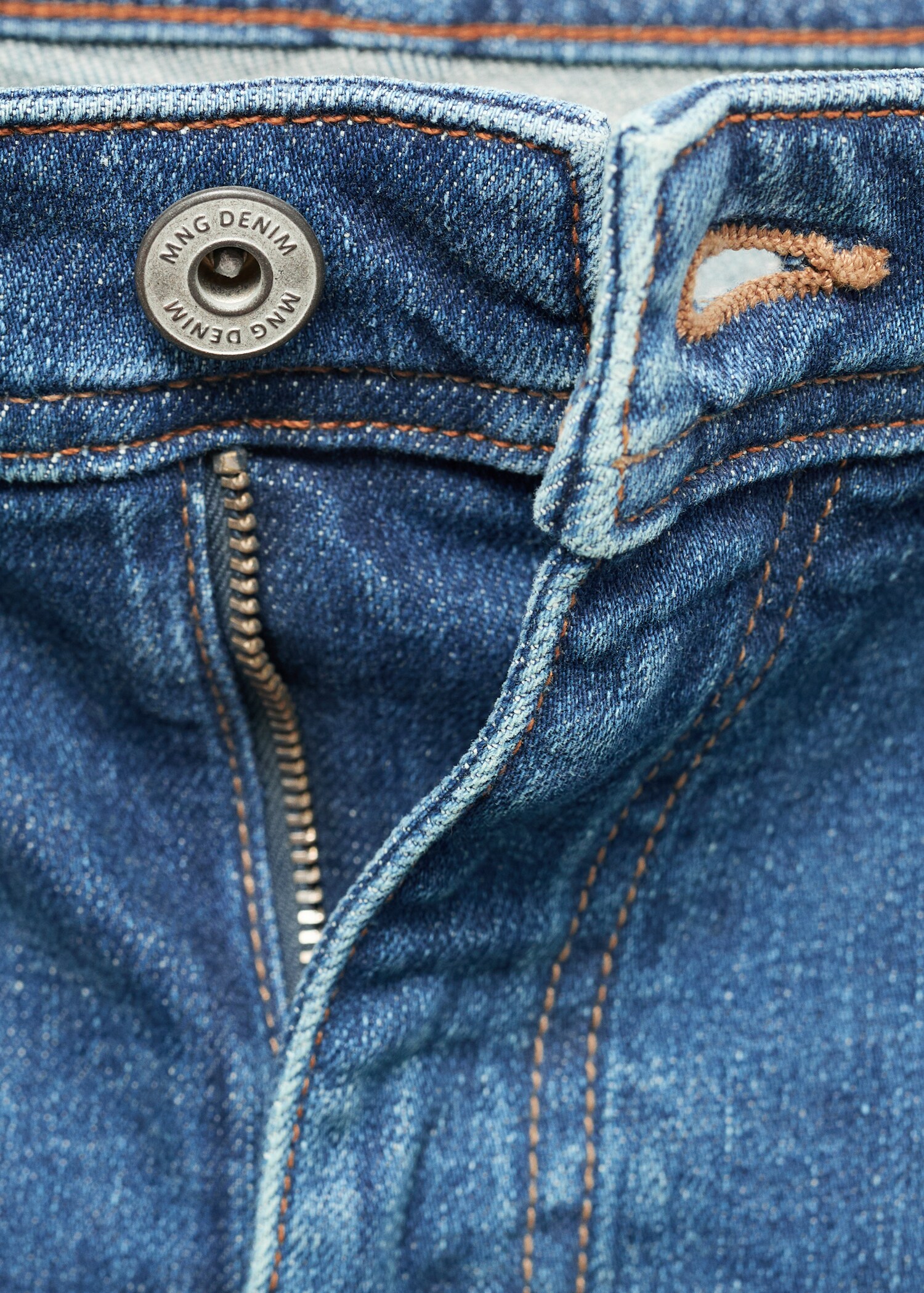 Jean Jan slim-fit délavé moyen - Détail de l'article 0