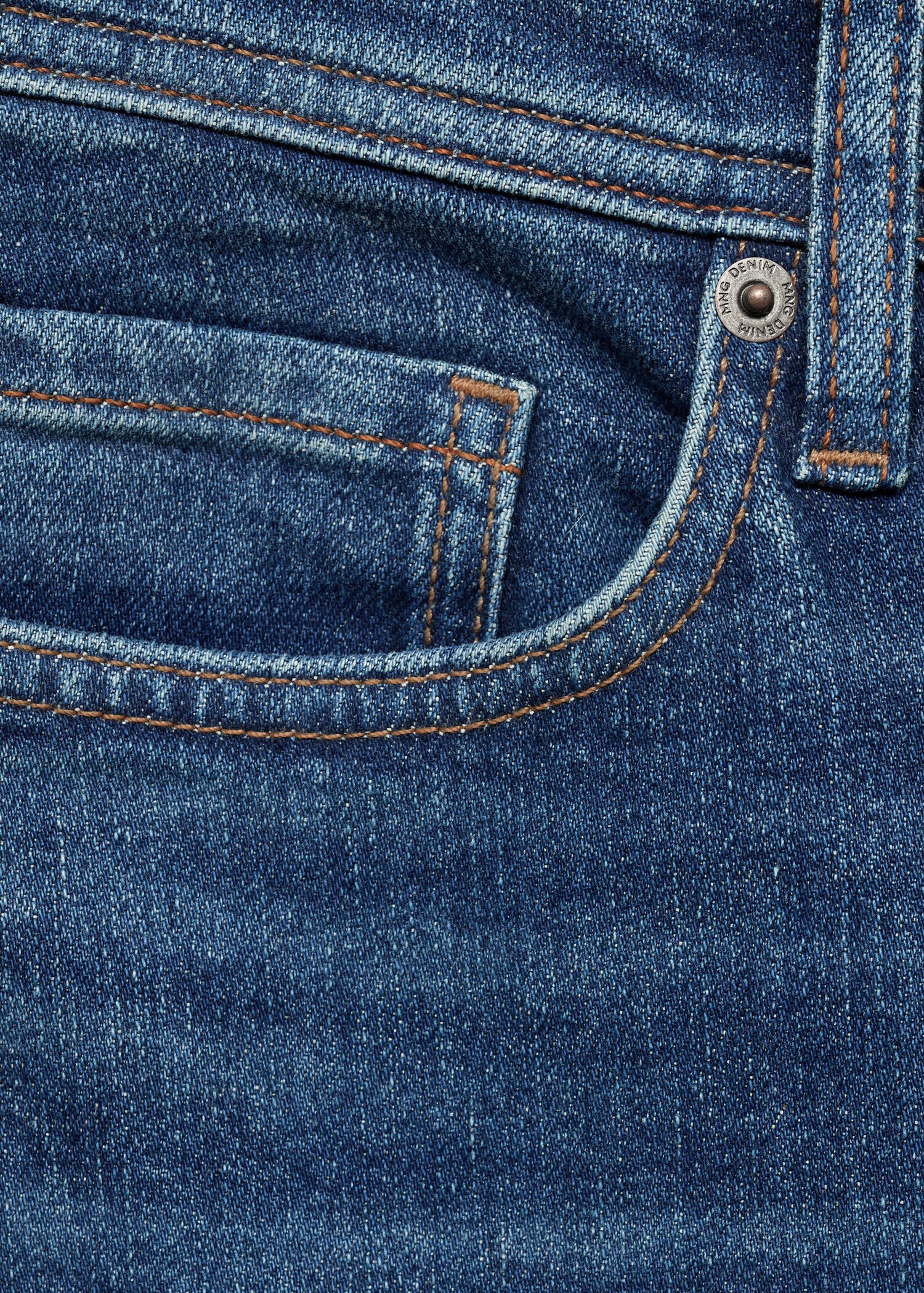 Jean Jan slim-fit délavé moyen - Détail de l'article 8