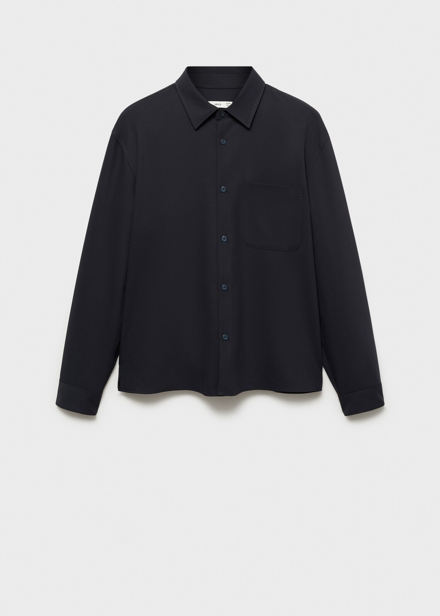 Regular-fit shirt with pocket - Article sans modèle
