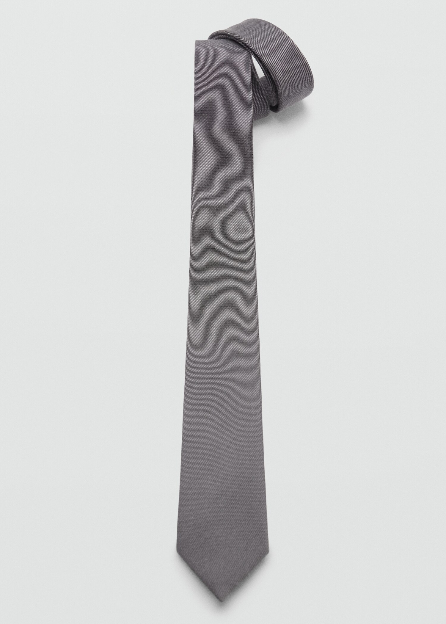 Tie with plain design - Medium plane