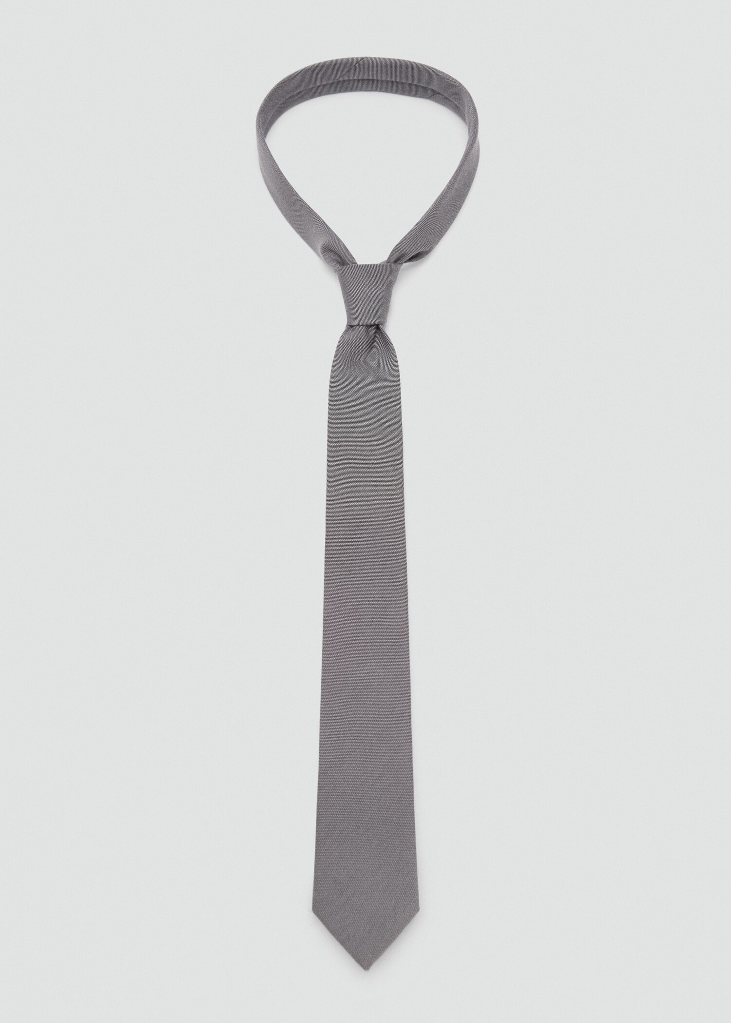 Tie with plain design - Article without model