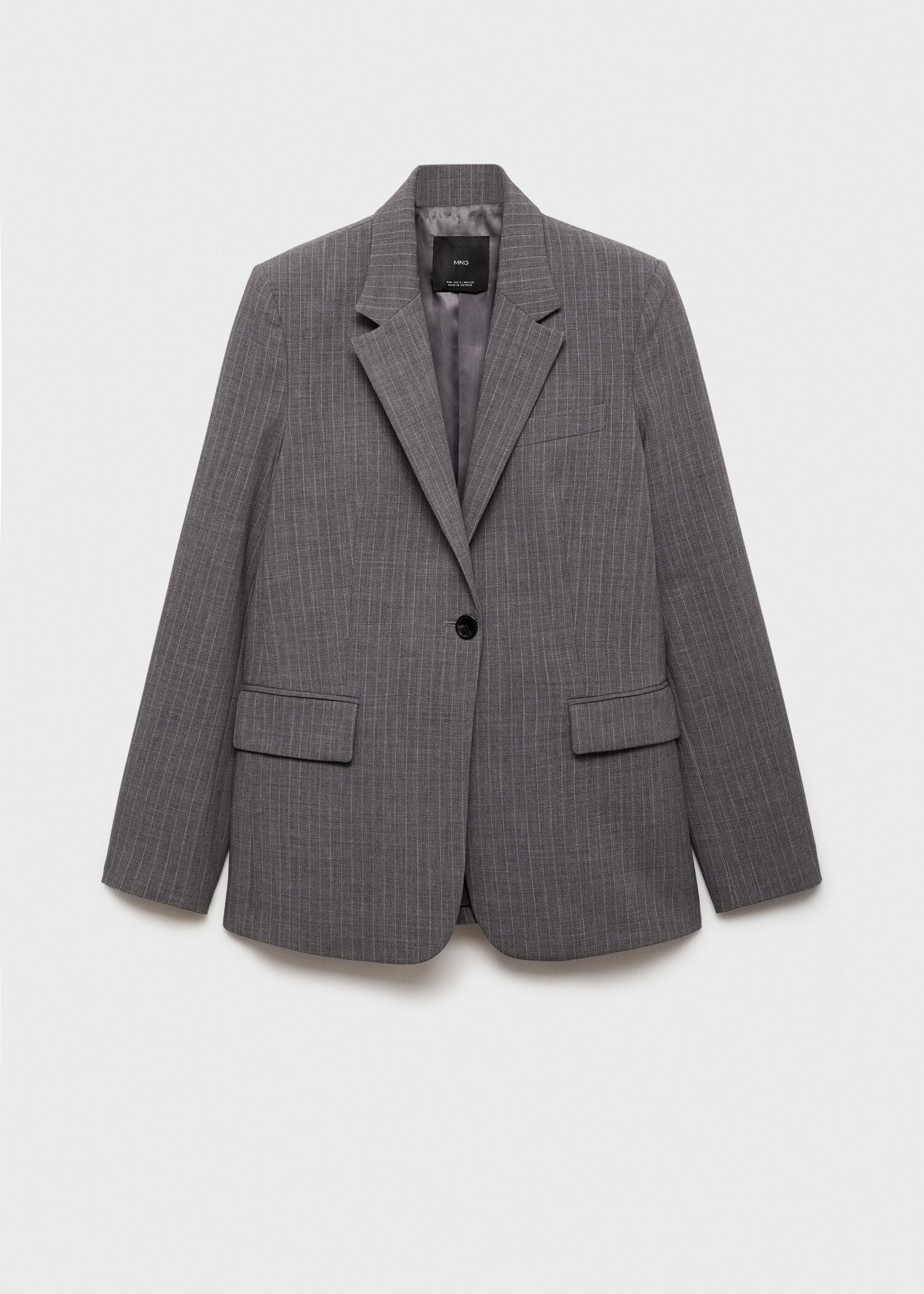 Blazer costume rayures tennis - Article sans modèle