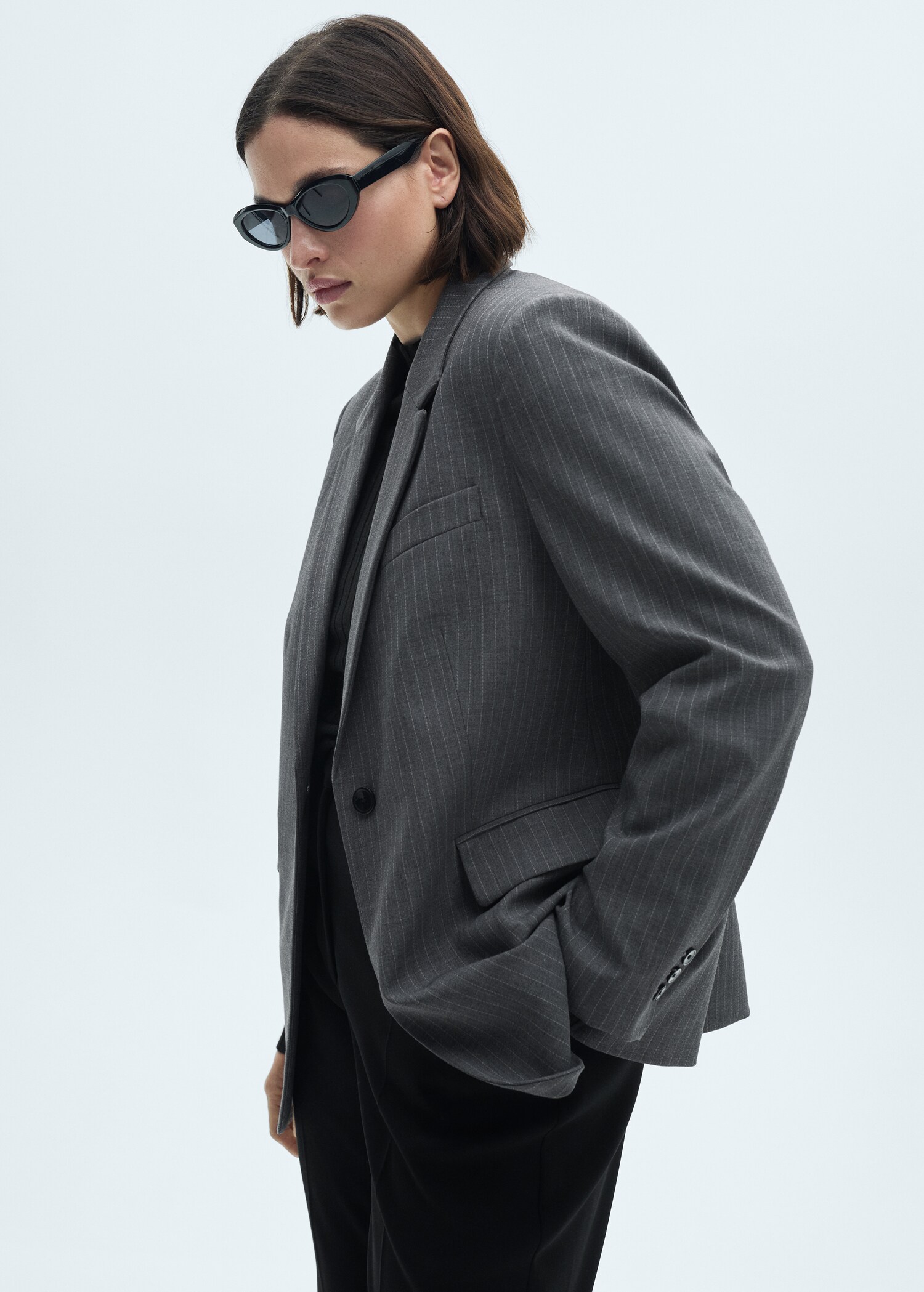 Blazer costume rayures tennis - Détail de l'article 5