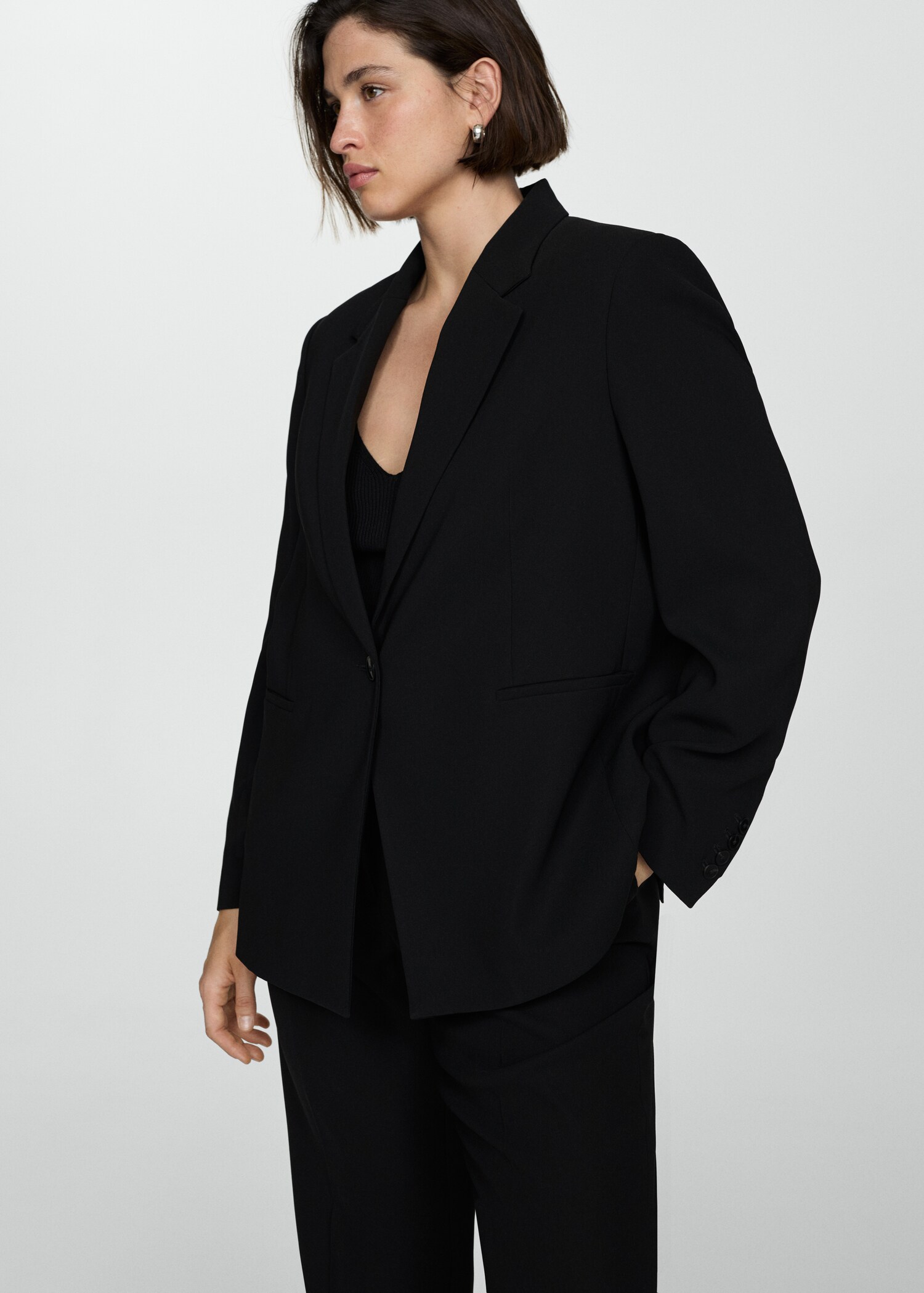 Straight-fit suit jacket - Details of the article 5