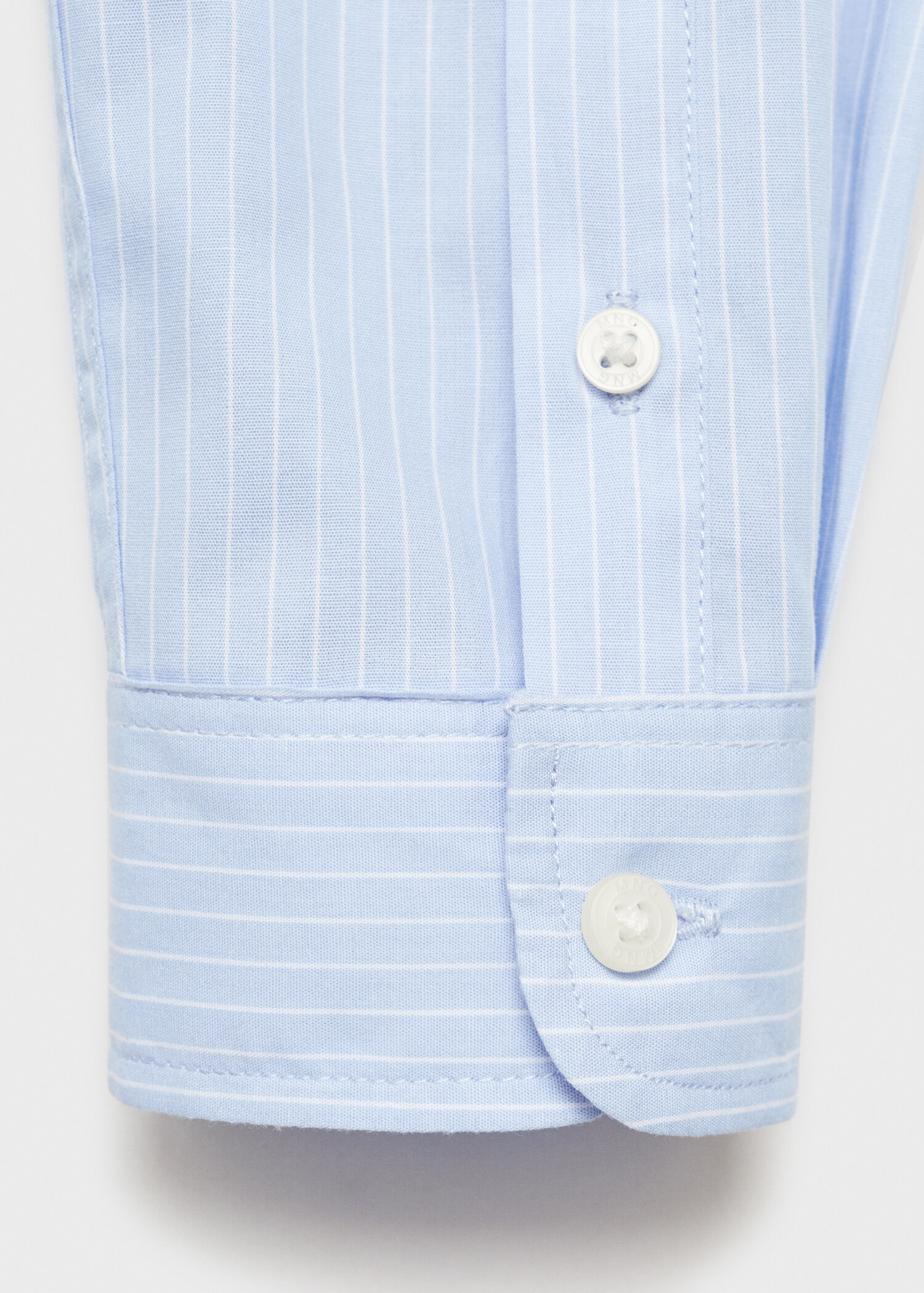Striped cotton shirt - Details of the article 0