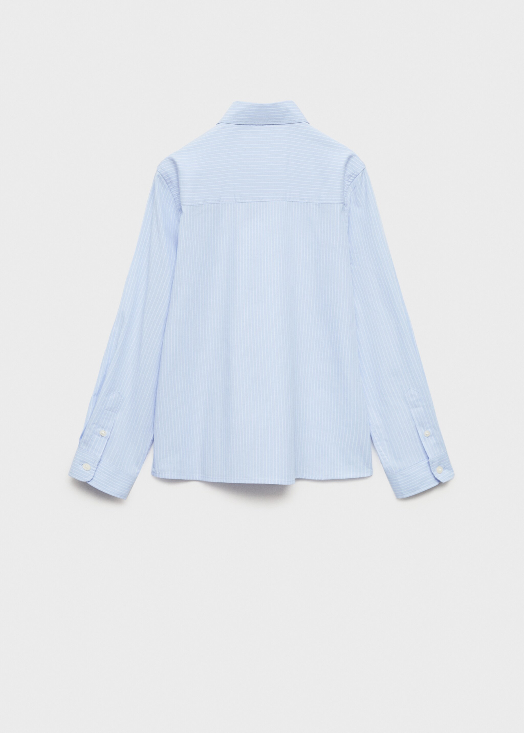 Camisa cotó ratlles - Revers de l'article