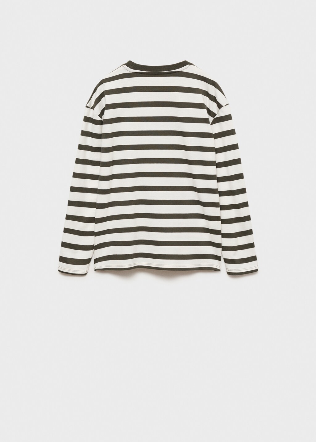 Striped long sleeves t-shirt - Boys | MANGO OUTLET USA