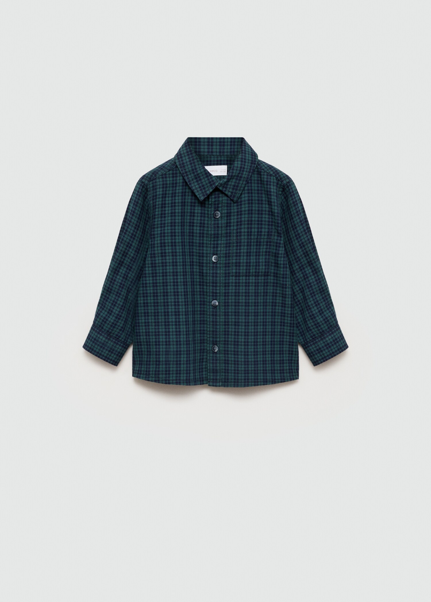 Camisa algodón cuadros - Artículo sin modelo