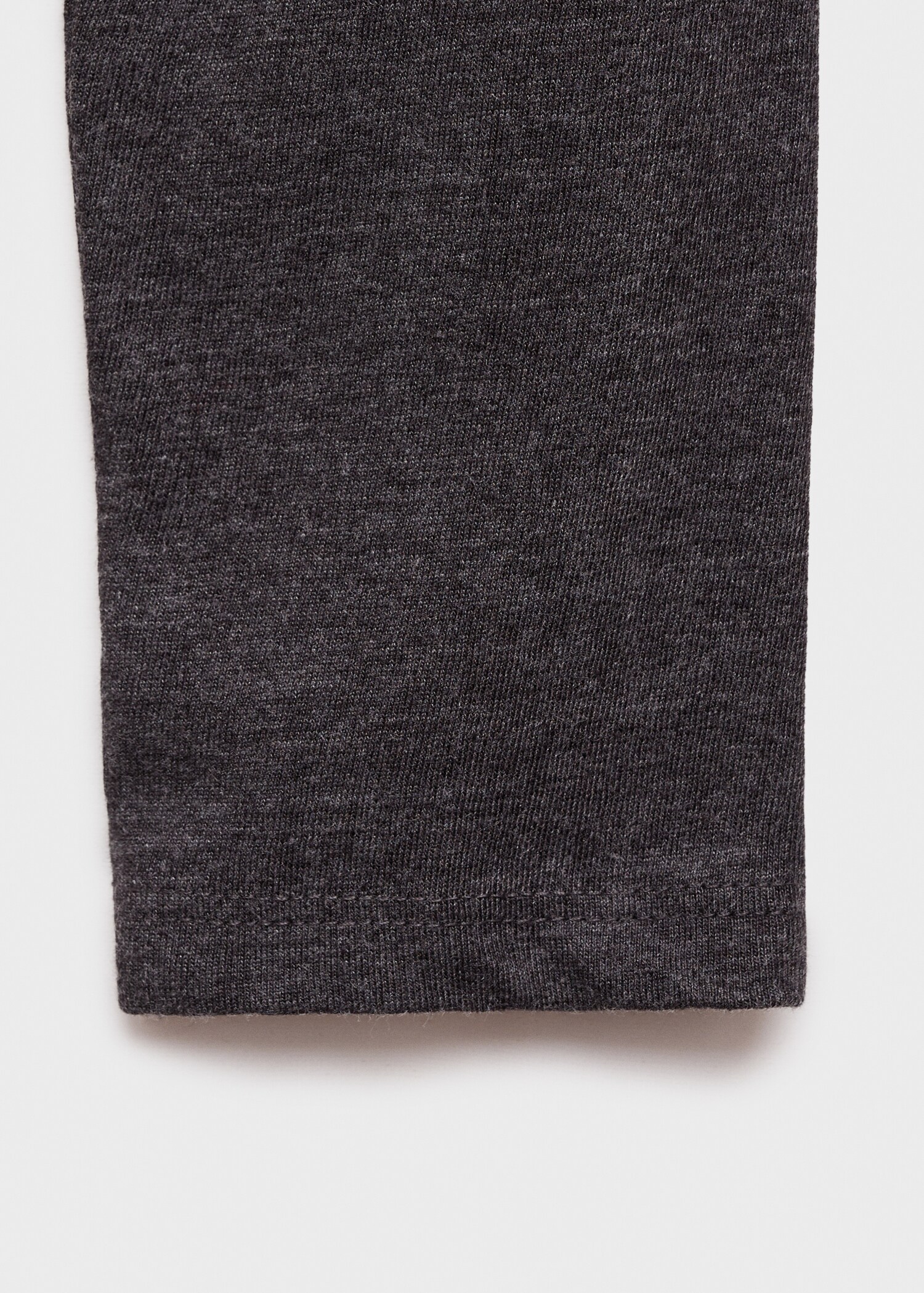 Asymmetric cotton T-shirt - Details of the article 0