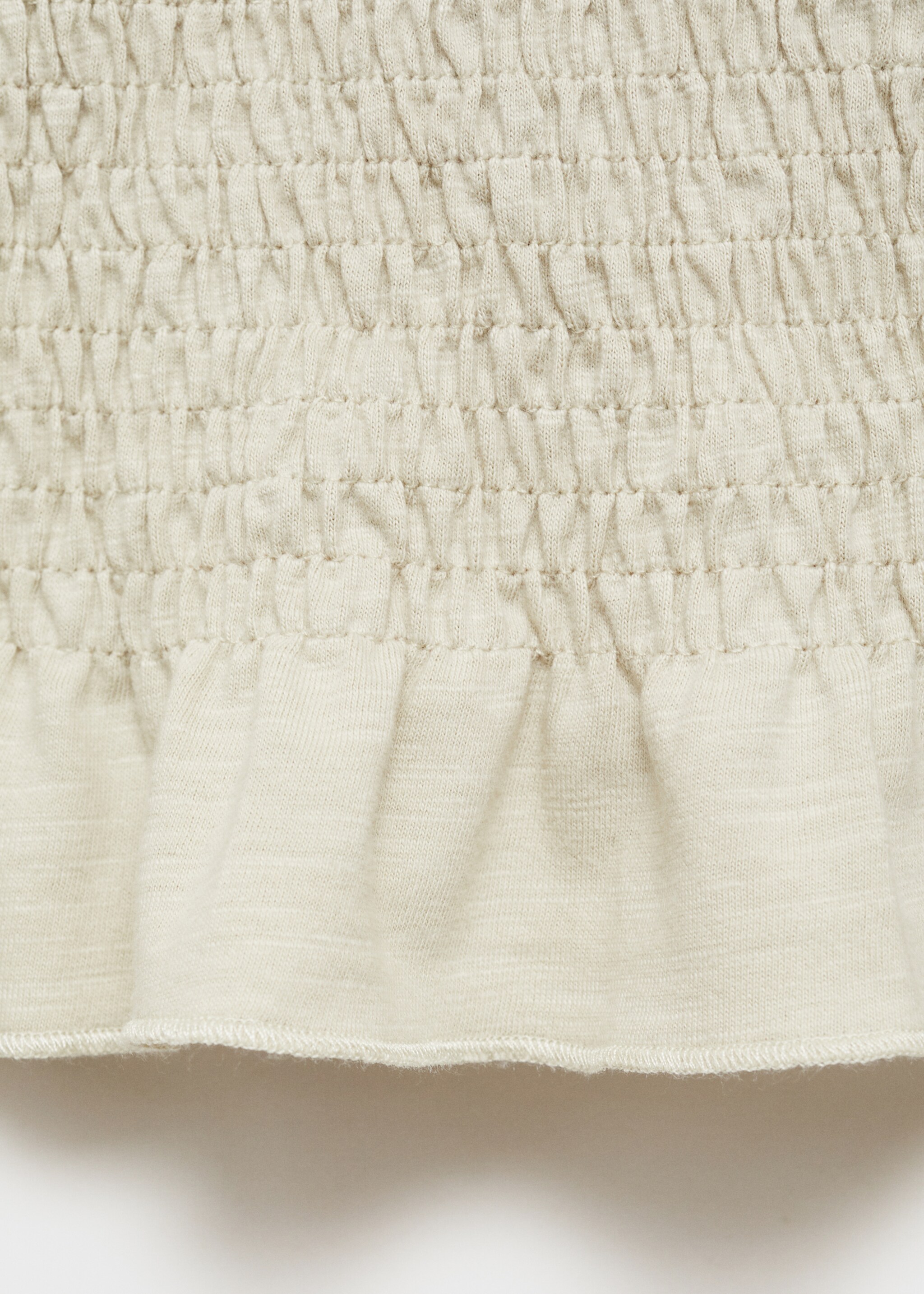 Rynkad detalj blus - Detaljer om artikeln 8, Pastellgrön. Ref: 77014786-00.