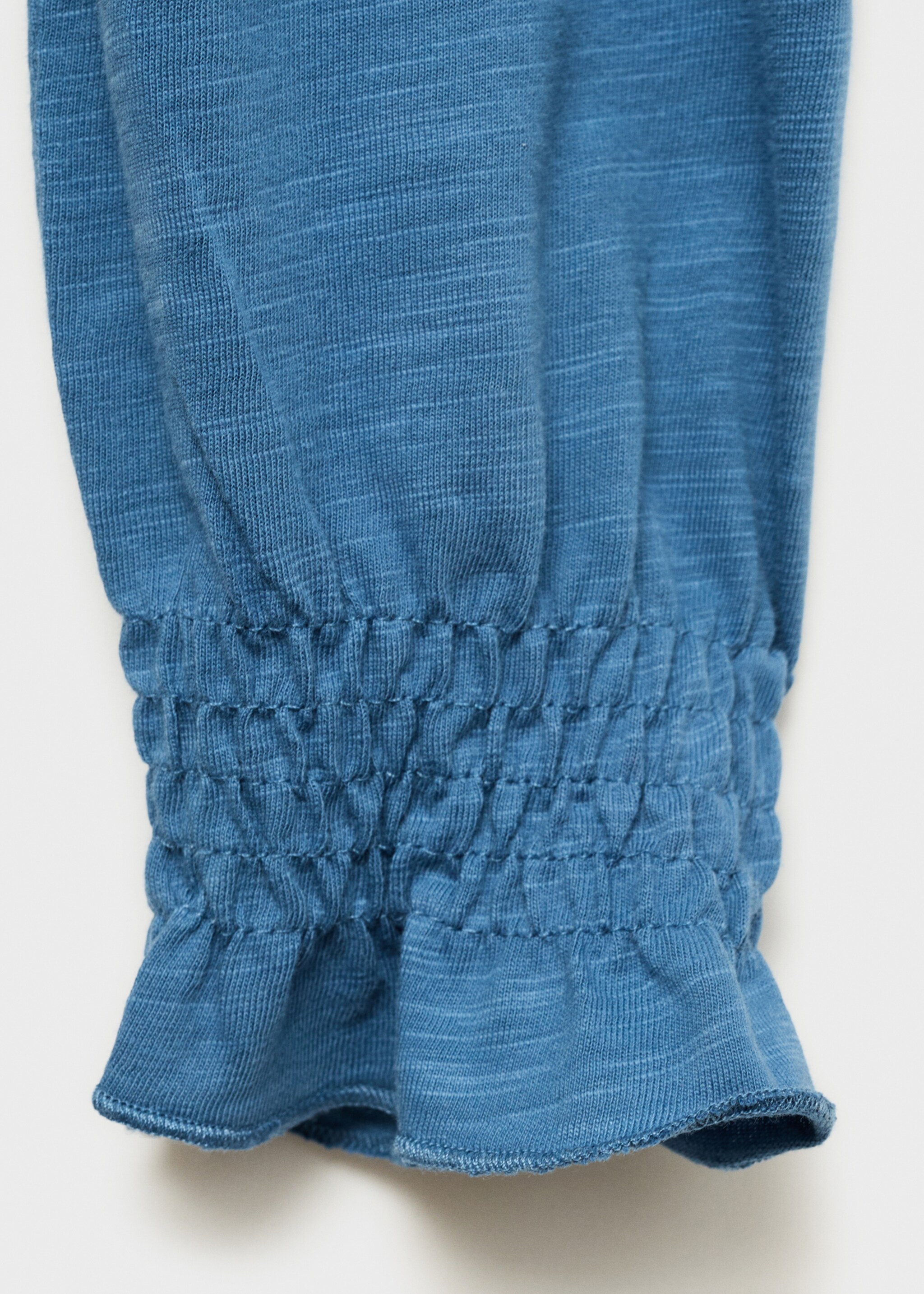 Rynkad detalj blus - Detaljer om artikeln 0, Blå. Ref: 77014786-00.