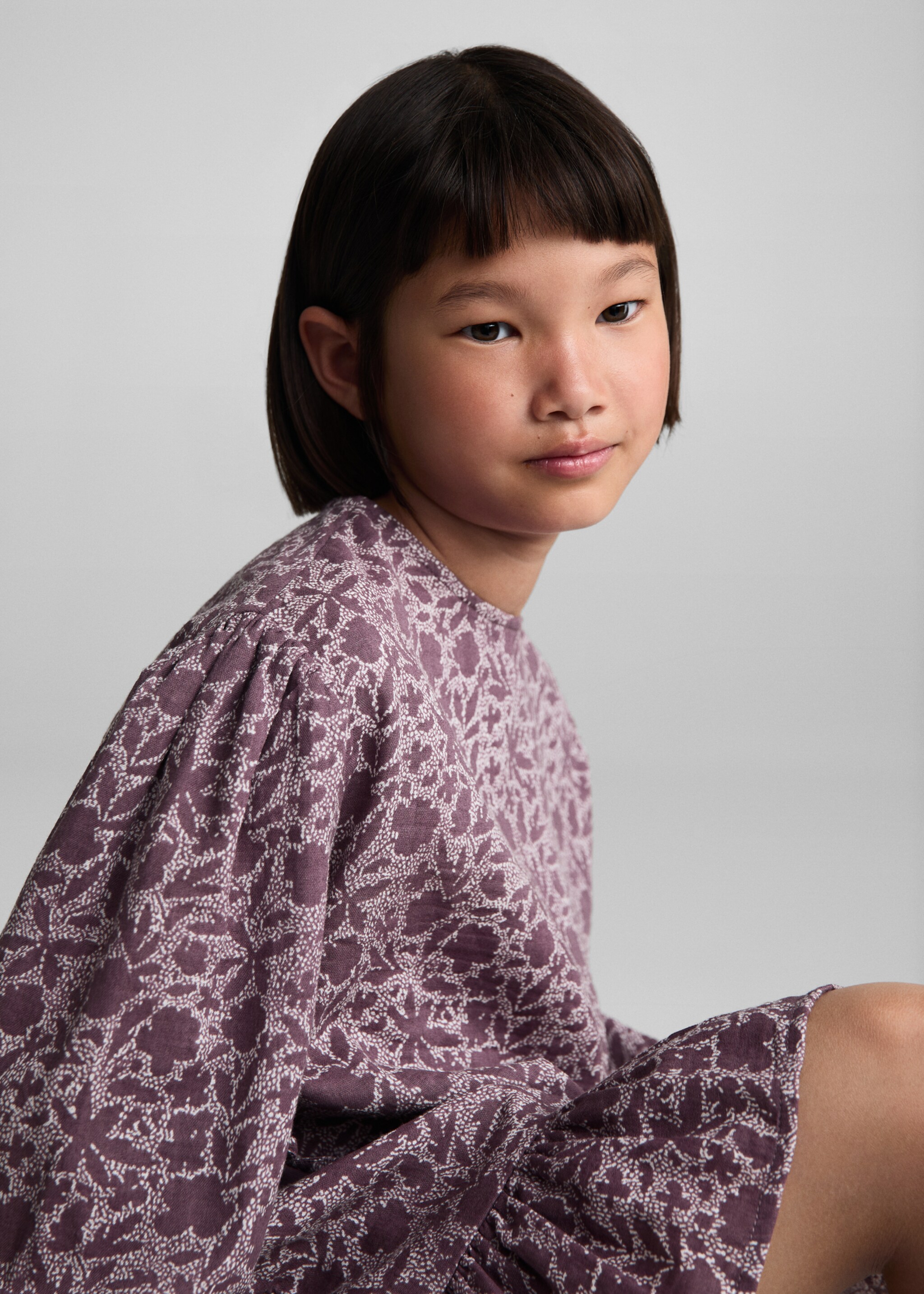 Brusa estampat floral - Detall de l'article 1, Grana. Ref: 77014797-00.