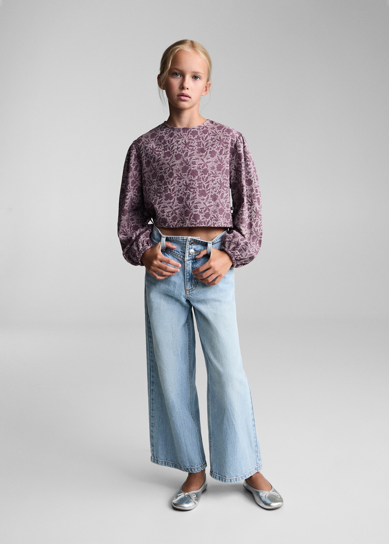 Brusa estampat floral - Detall de l'article 2