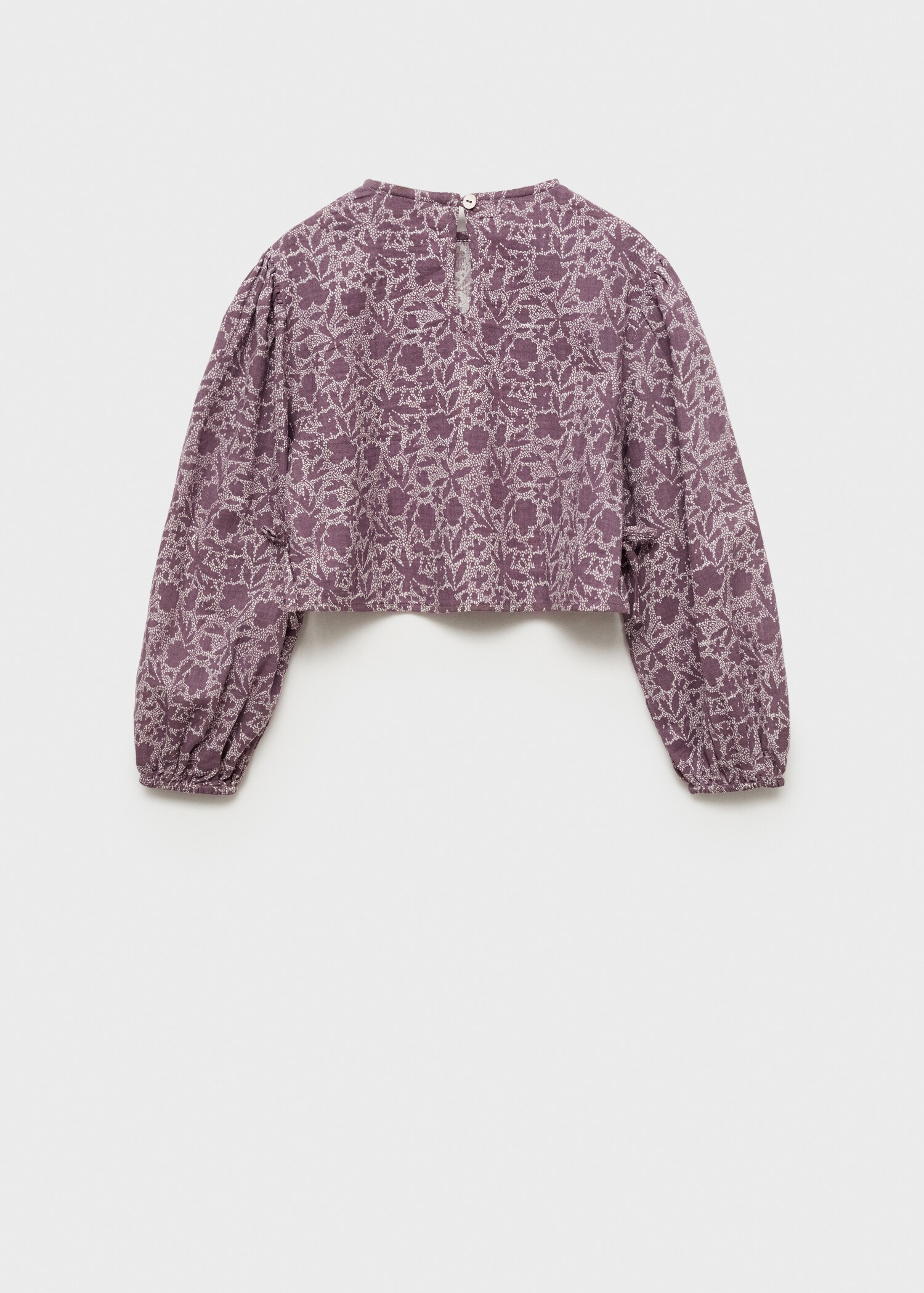 Brusa estampat floral - Revers de l'article