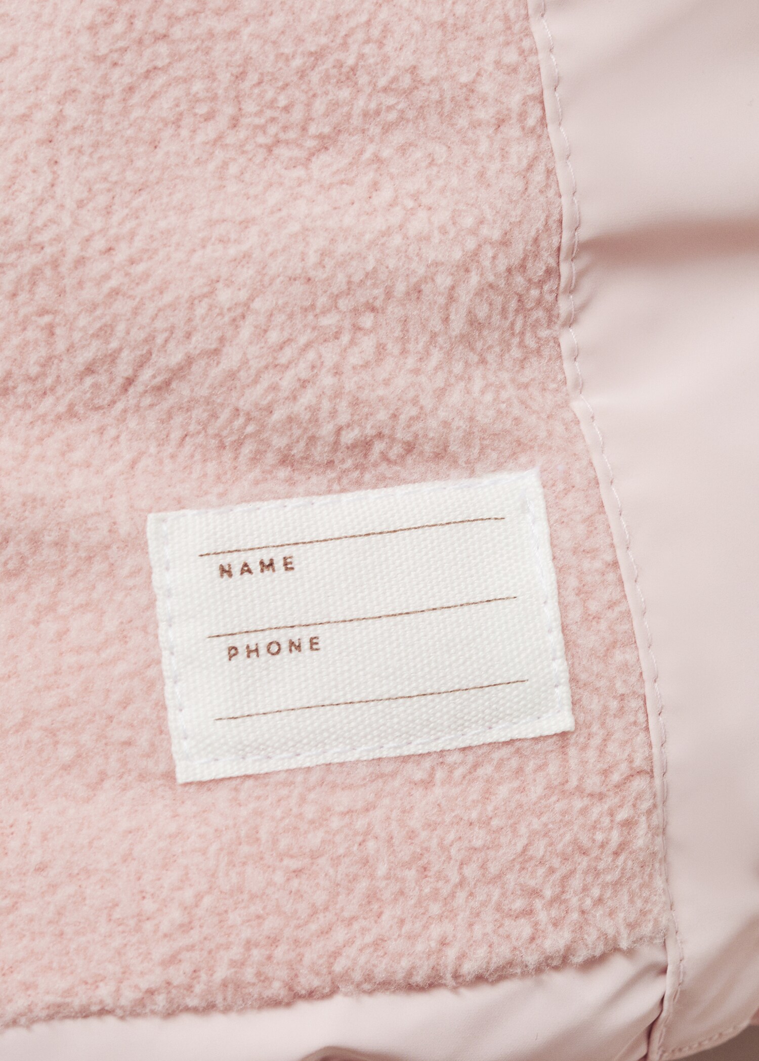 Padded anorak with shearling lining - Details of the article 0