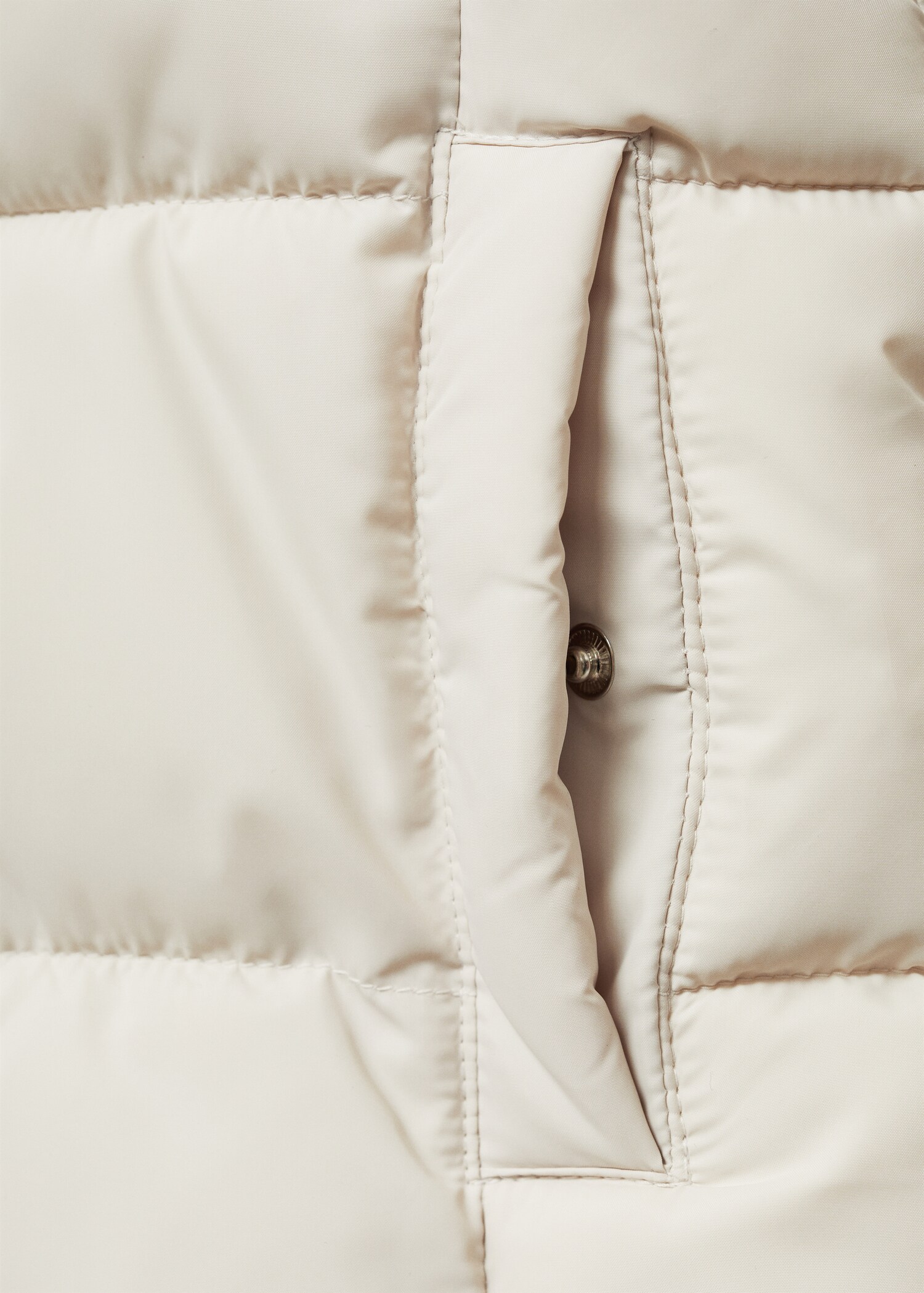 Hood puffer coat - Details of the article 0