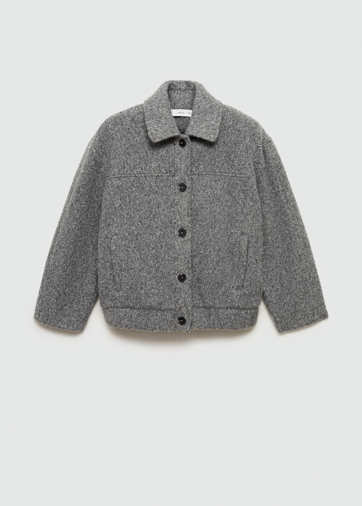 Bouclé-Bomberjacke - Artikel ohne Model