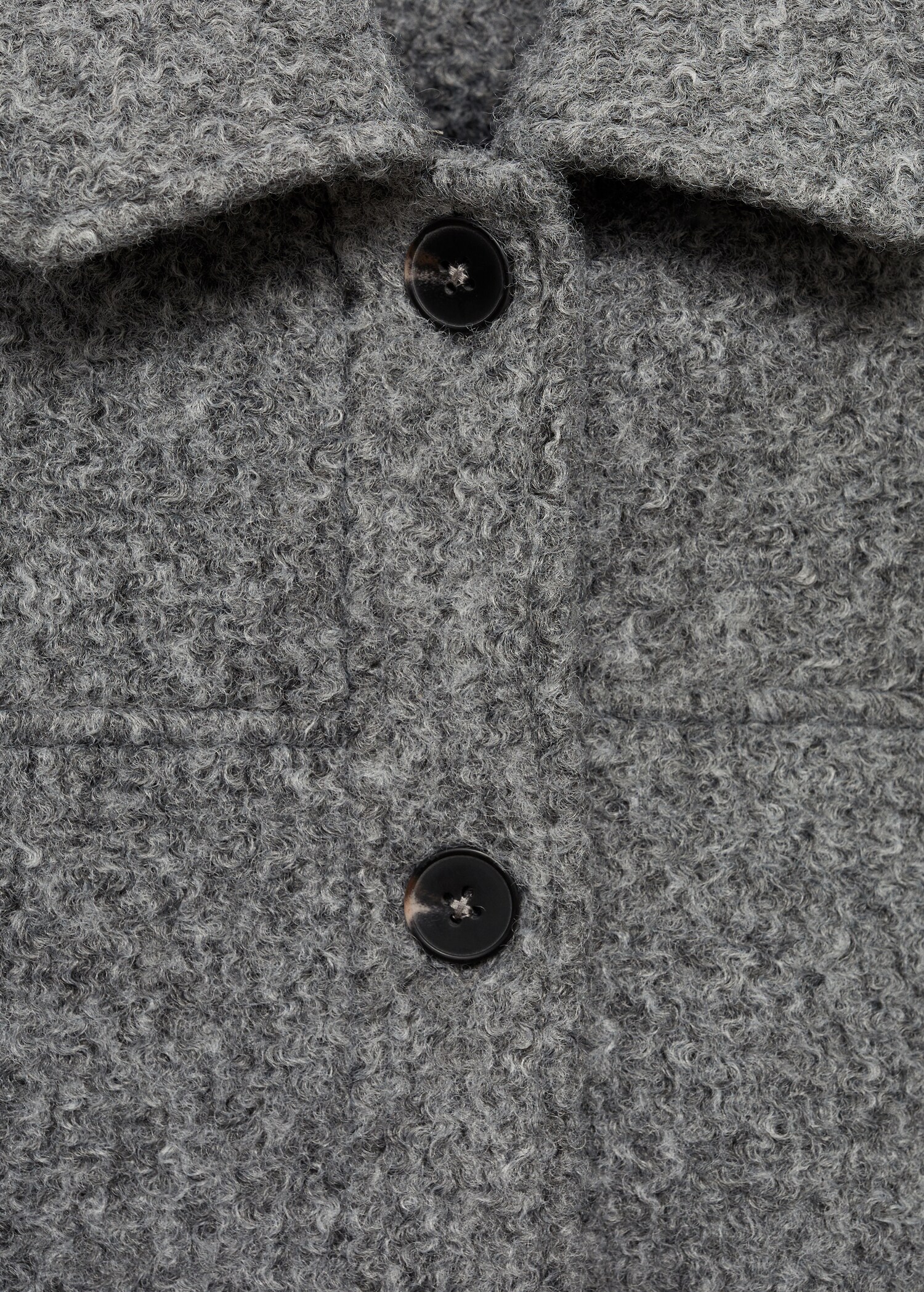Bouclé-Bomberjacke - Detail des Artikels 8