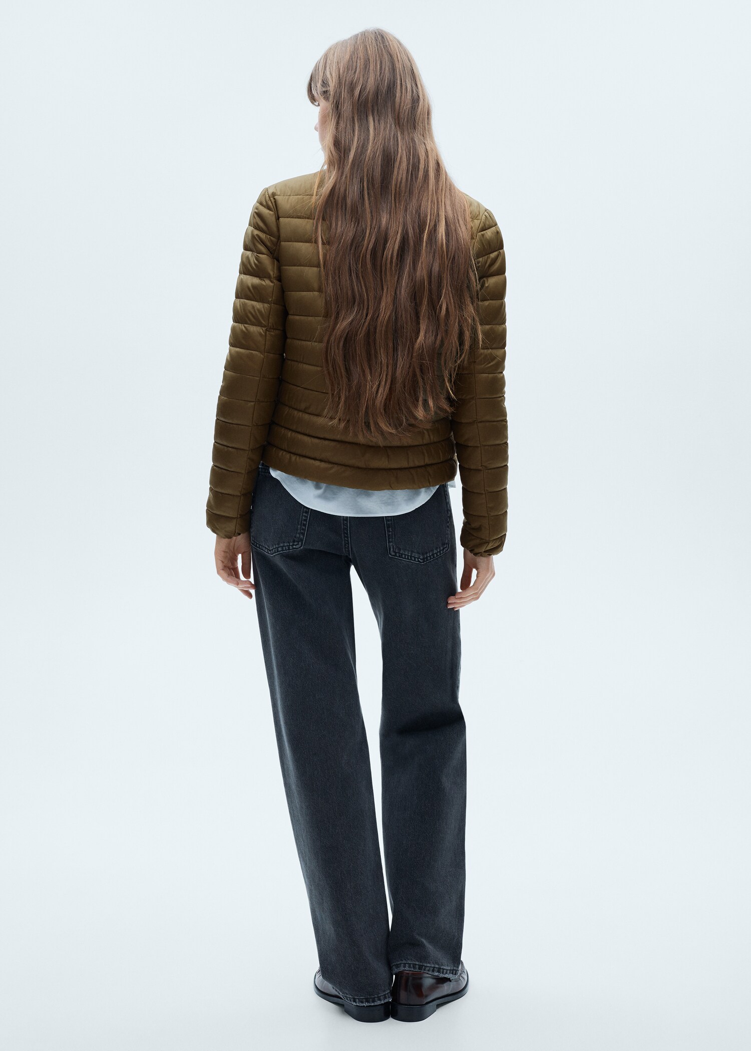 Anorak acolchado bolsillos - Reverso del artículo