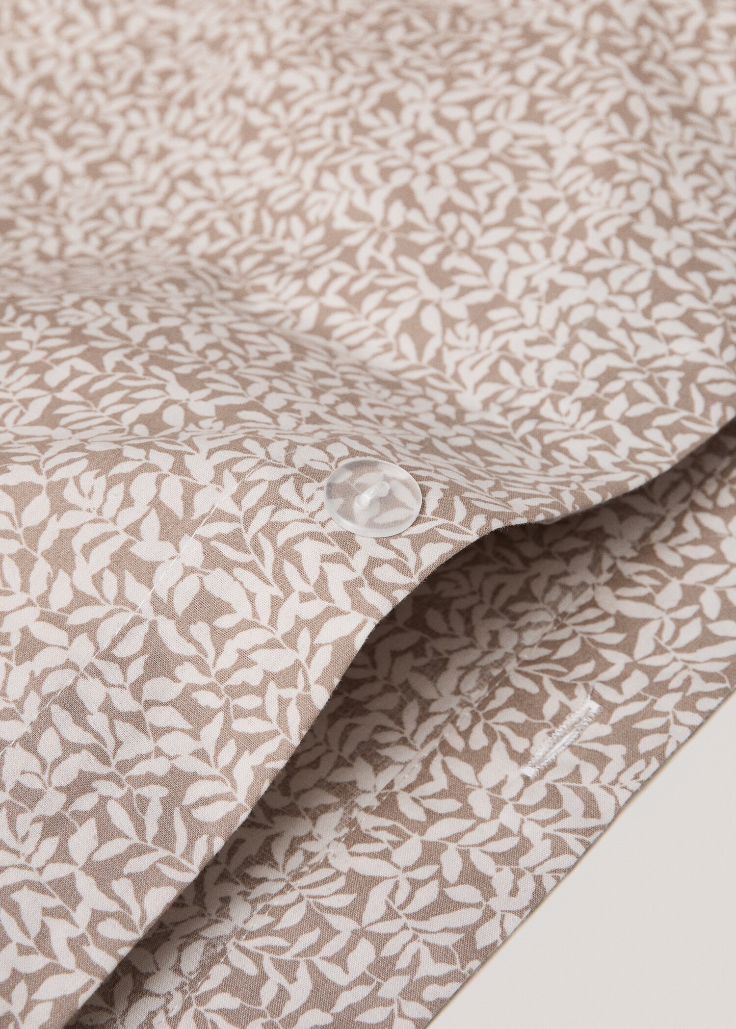 Povlak na přikrývku s potiskem mikro květů, na postel 135 cm - Detail zboží 3