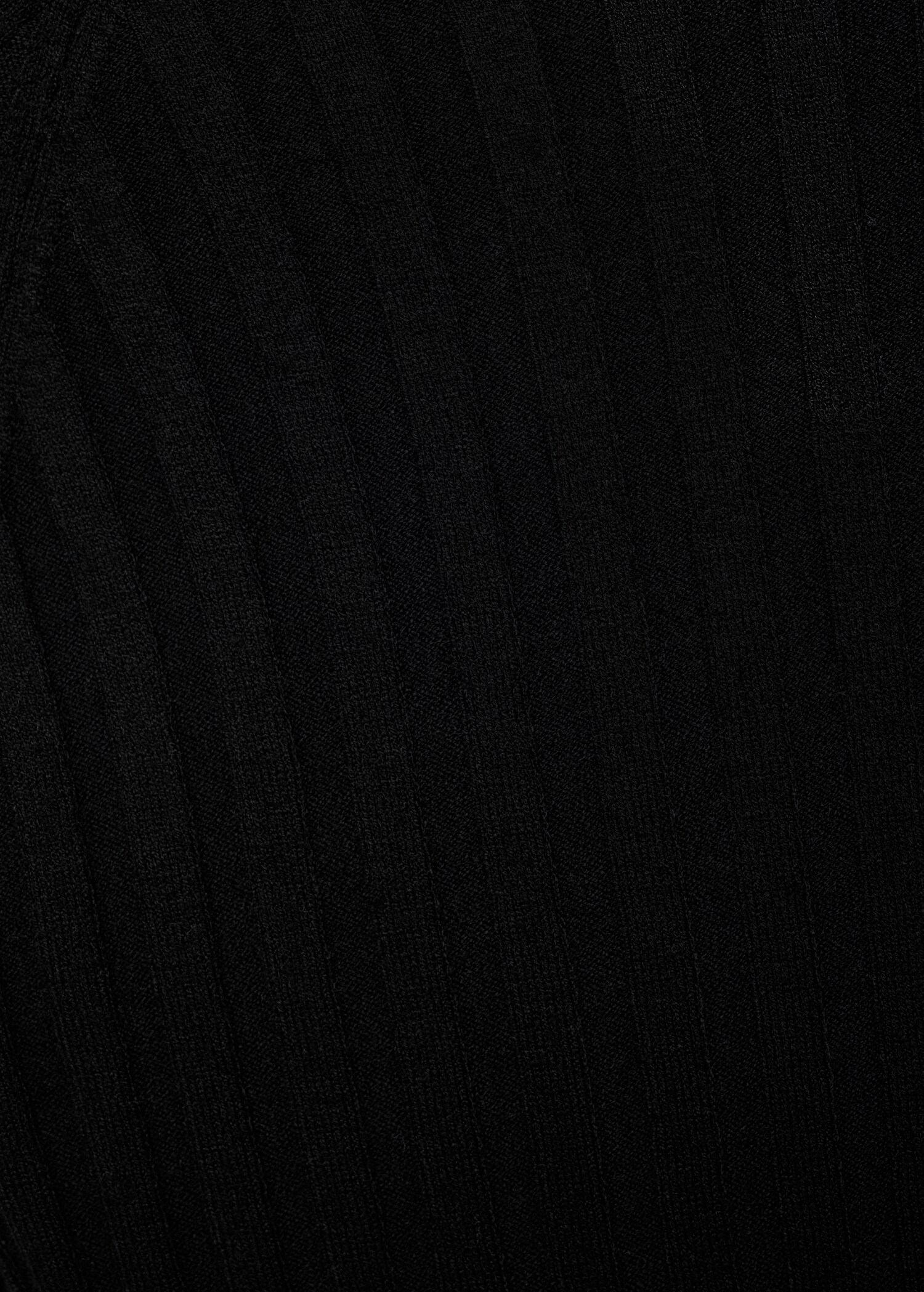 Gerippter Pullover mit halbhohem Kragen - Detail des Artikels 0