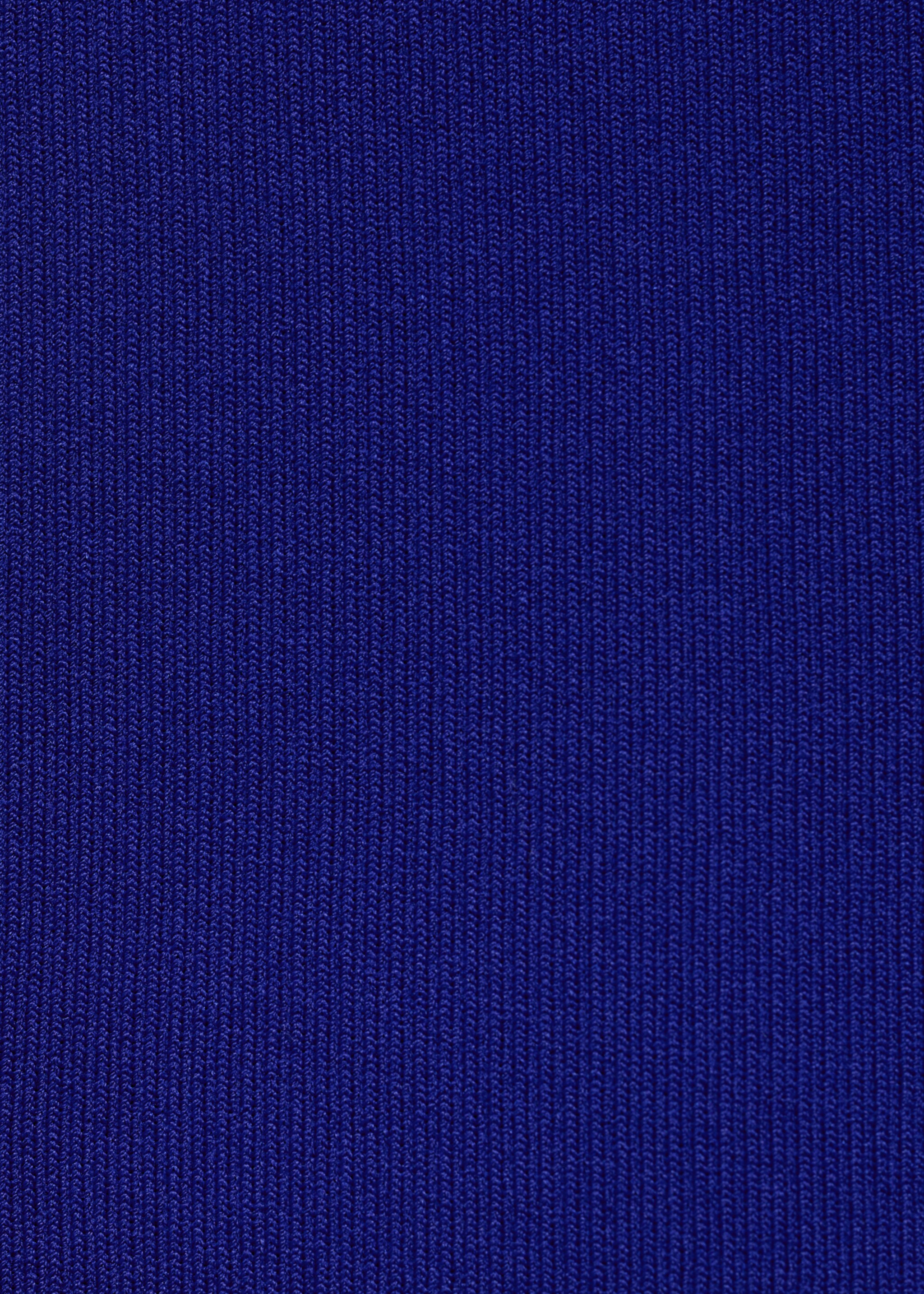 Pull-over manches courtes fermeture Éclair - Détail de l'article 0, Bleu électrique. Ref: 77015654-00.