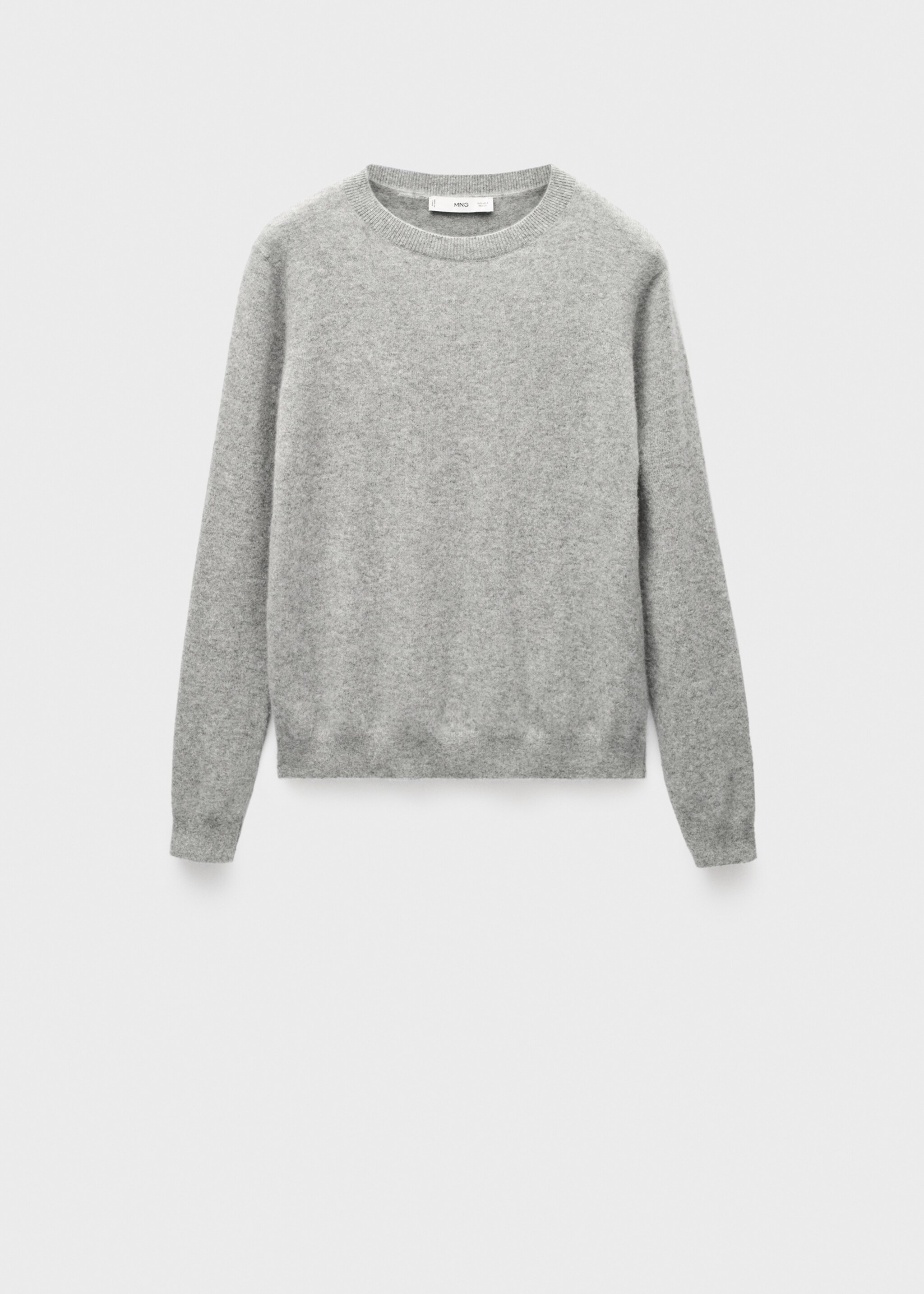 Svetr ze 100% kašmíru - Zboží bez modelu, Středně šedá vigore. Ref: 77015655-00.