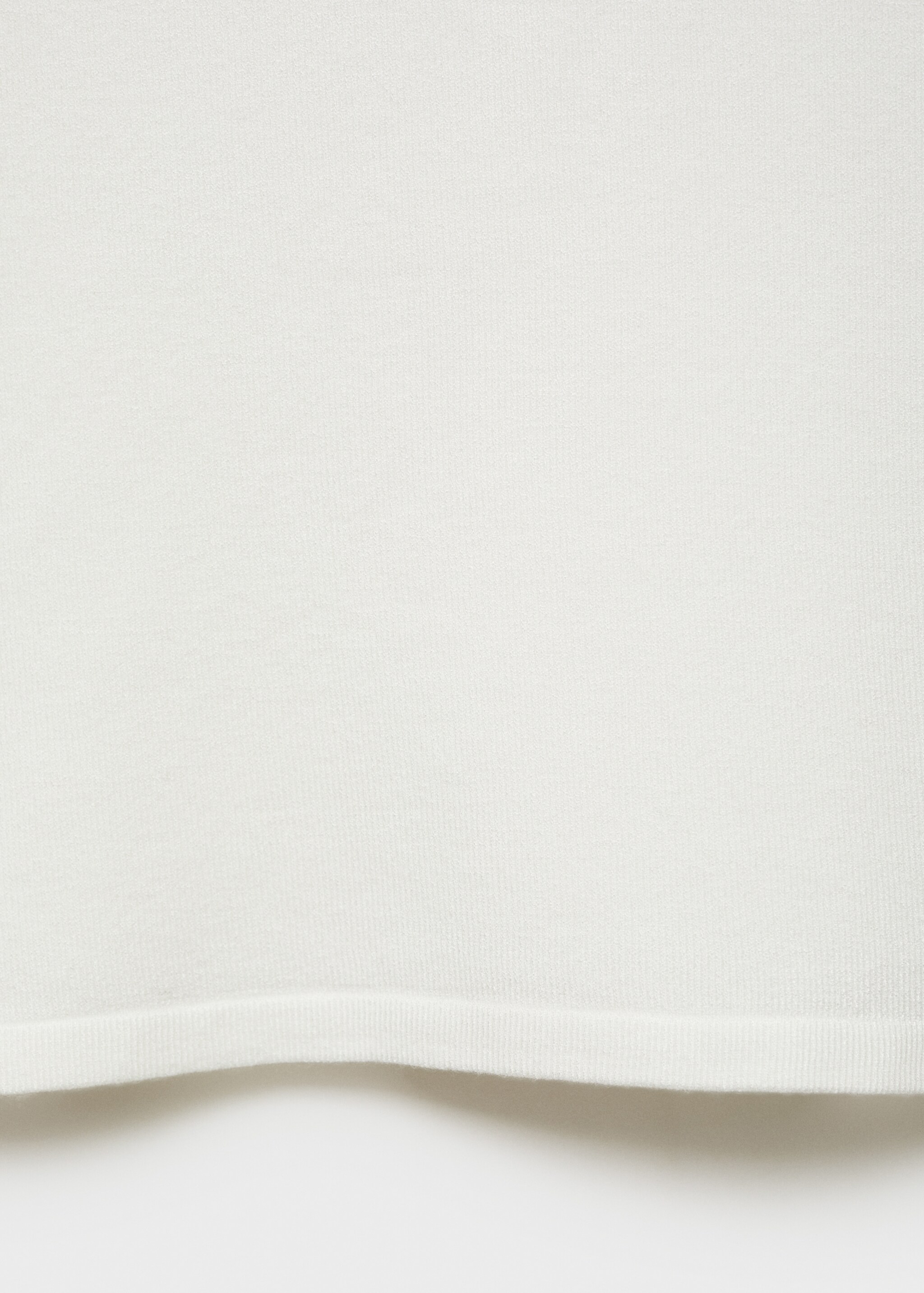 T-shirt jaspé - Détail de l'article 0, Écru. Ref: 77015659-00.