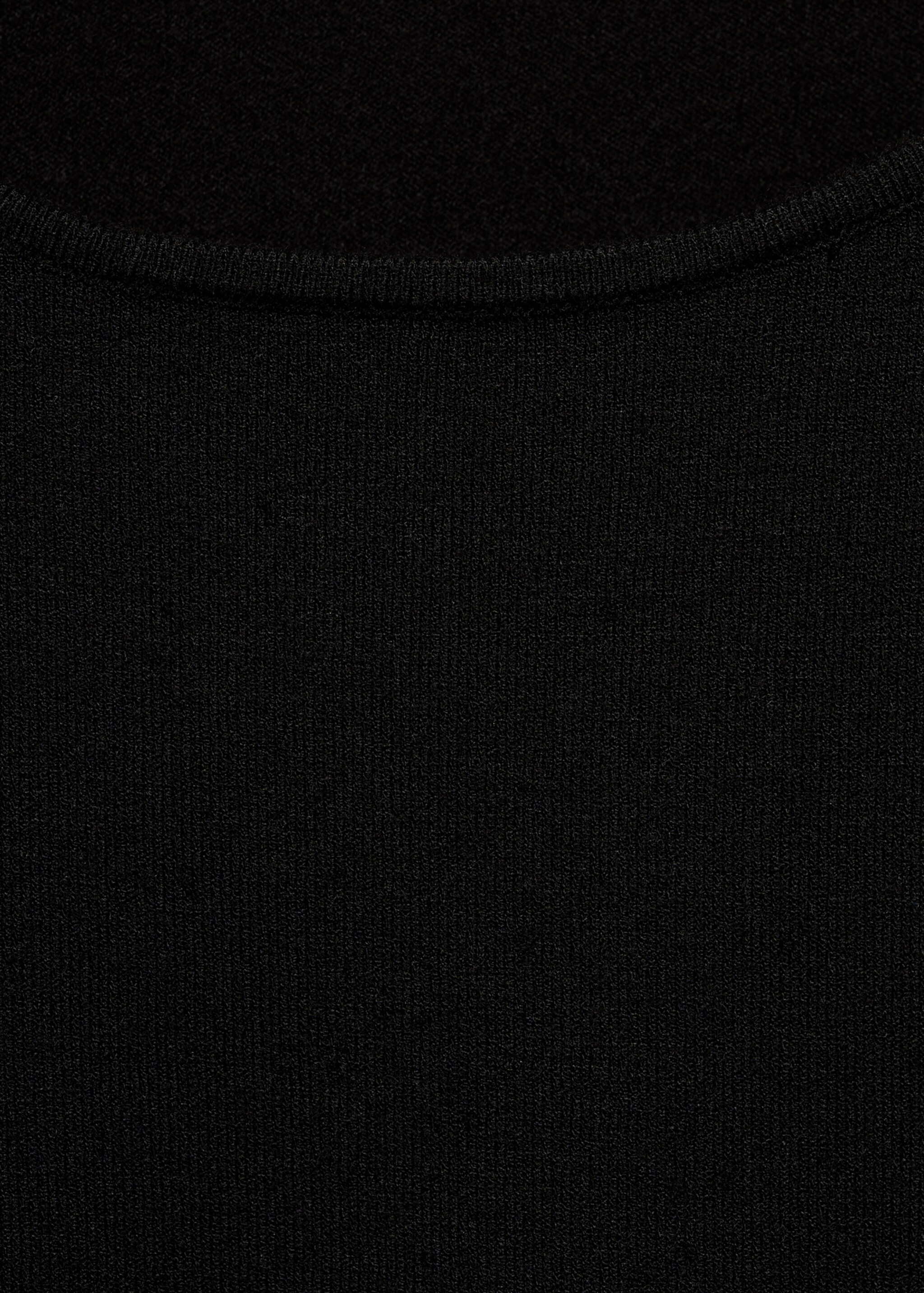T-shirt jaspé - Détail de l'article 8, Noir. Ref: 77015659-00.