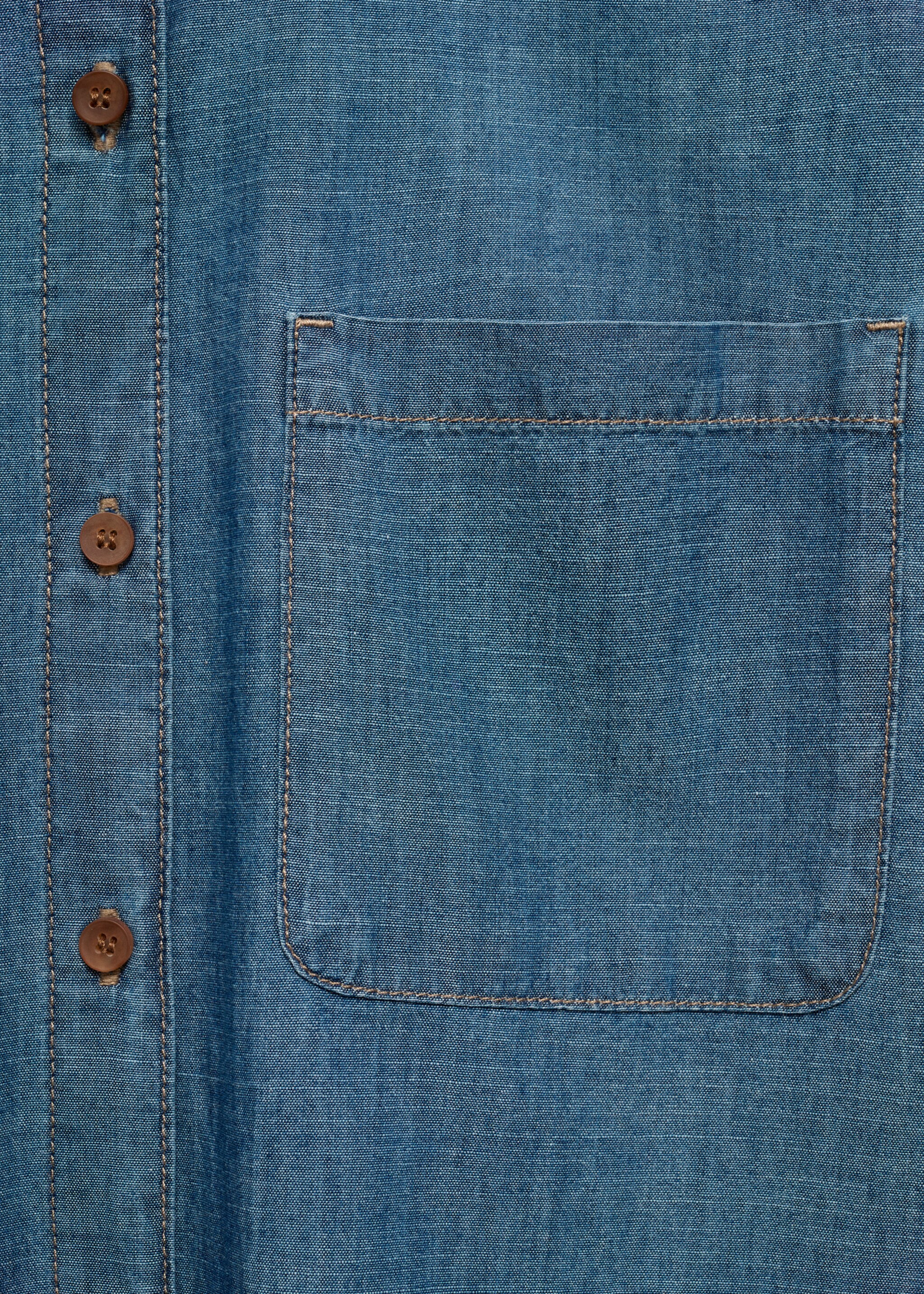 Camisa vaquera bolsillo - Detalle del artículo 0
