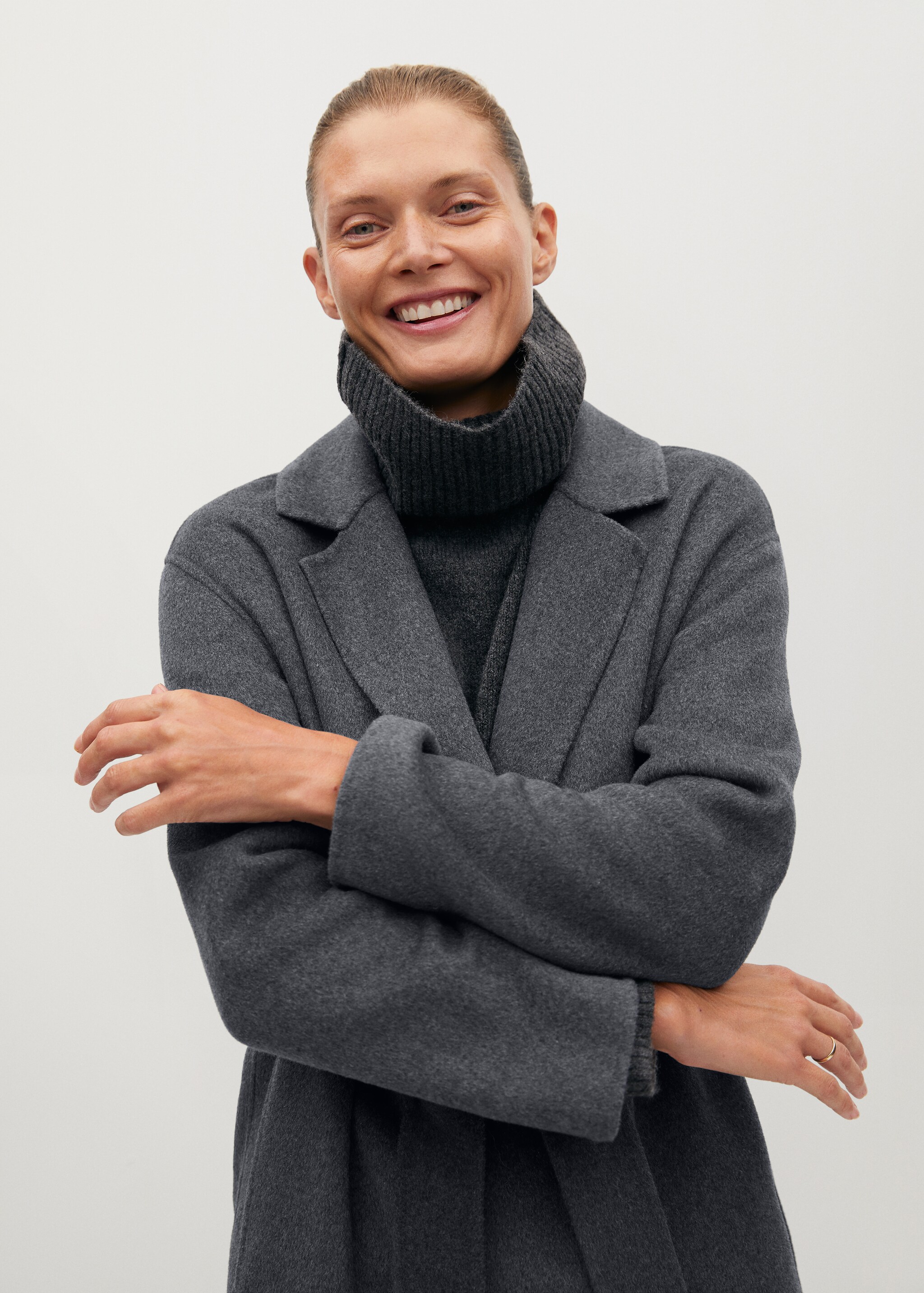 Handmade wool coat - Details of the article 1