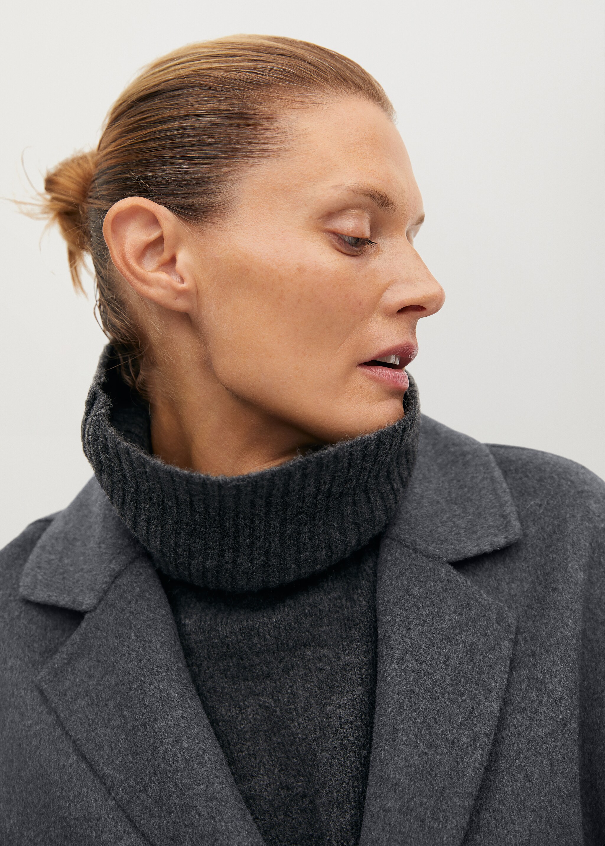 Handmade wool coat - Details of the article 4