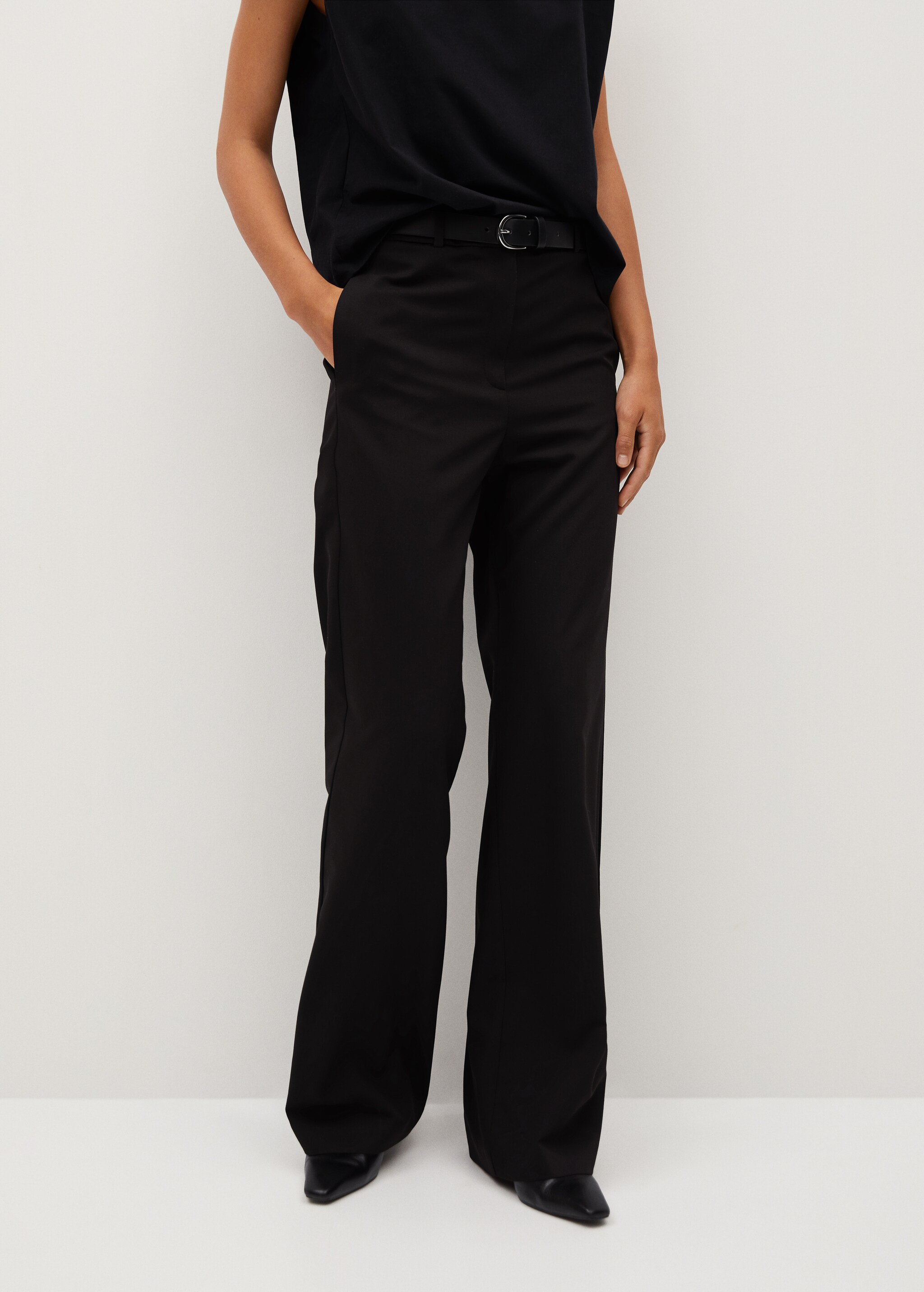 Flowy suit trousers - Details of the article 1